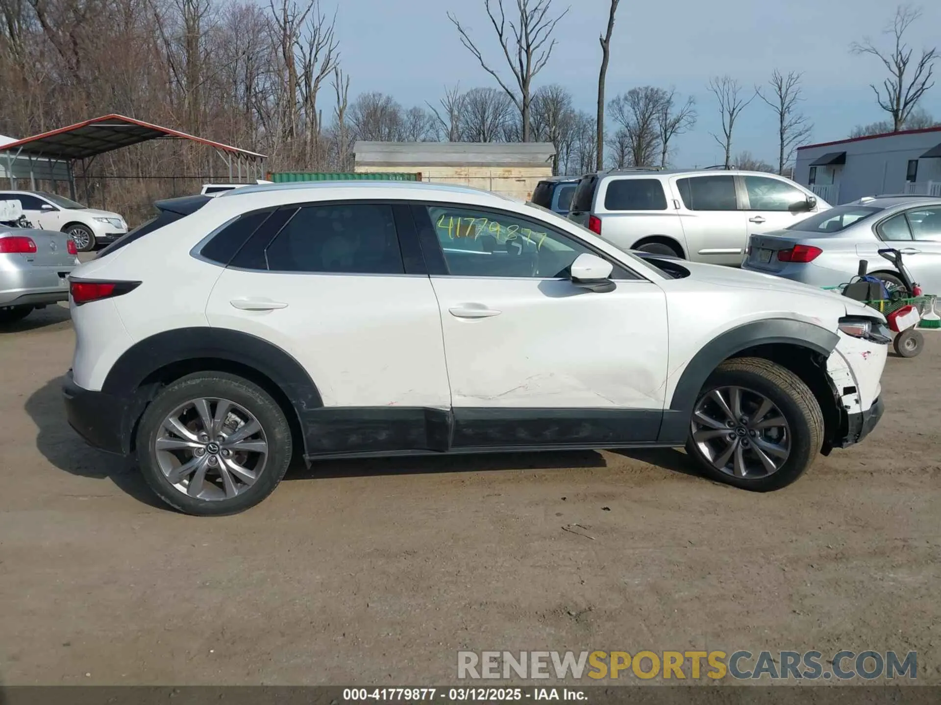 12 Photograph of a damaged car 3MVDMBDL7NM412263 MAZDA CX-30 2022