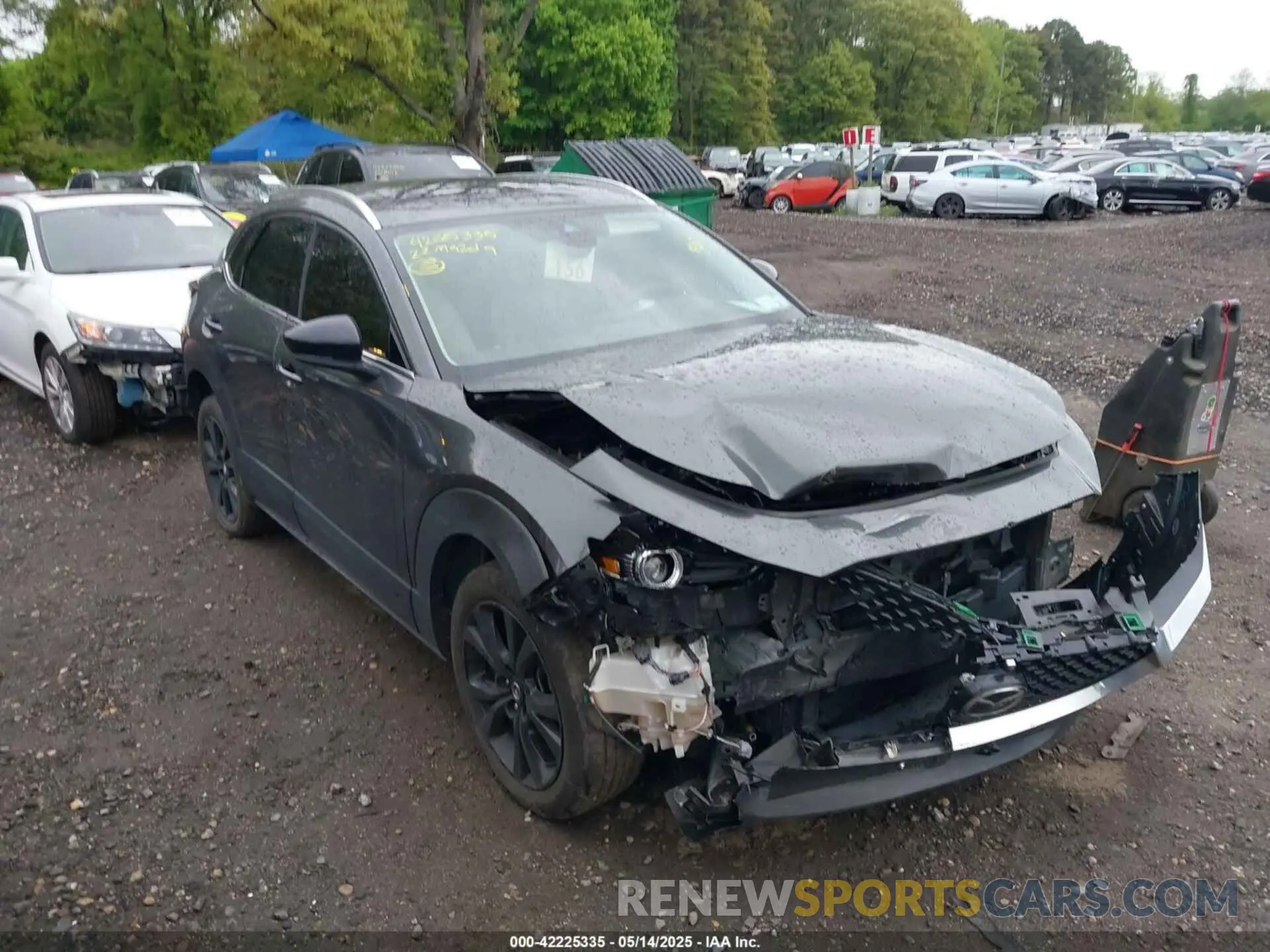13 Photograph of a damaged car 3MVDMBEY1NM444149 MAZDA CX-30 2022