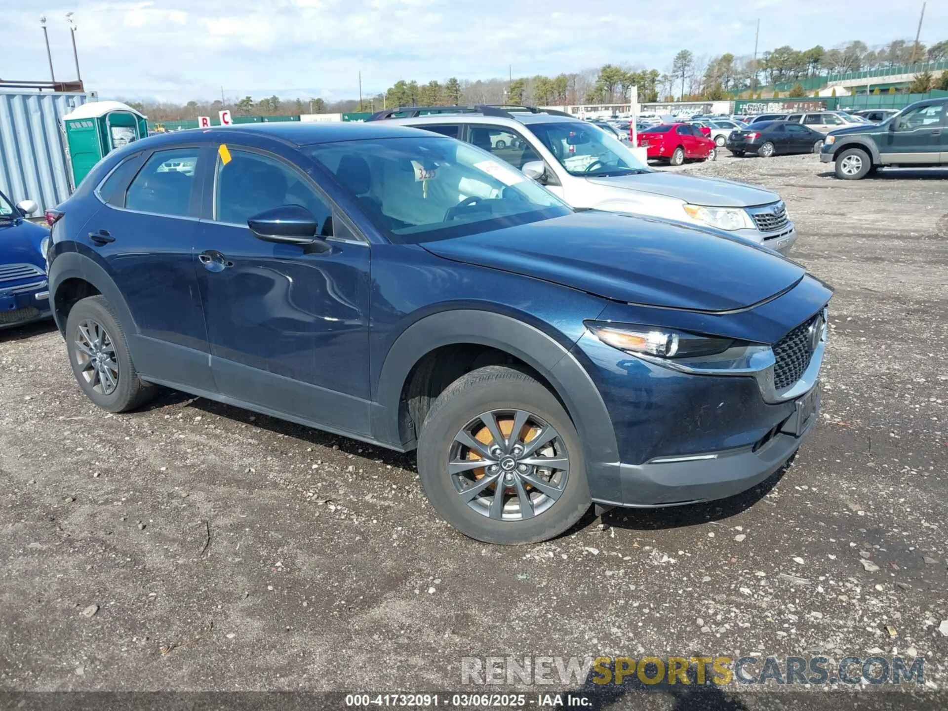1 Photograph of a damaged car 3MVDMBAM1PM583896 MAZDA CX-30 2023