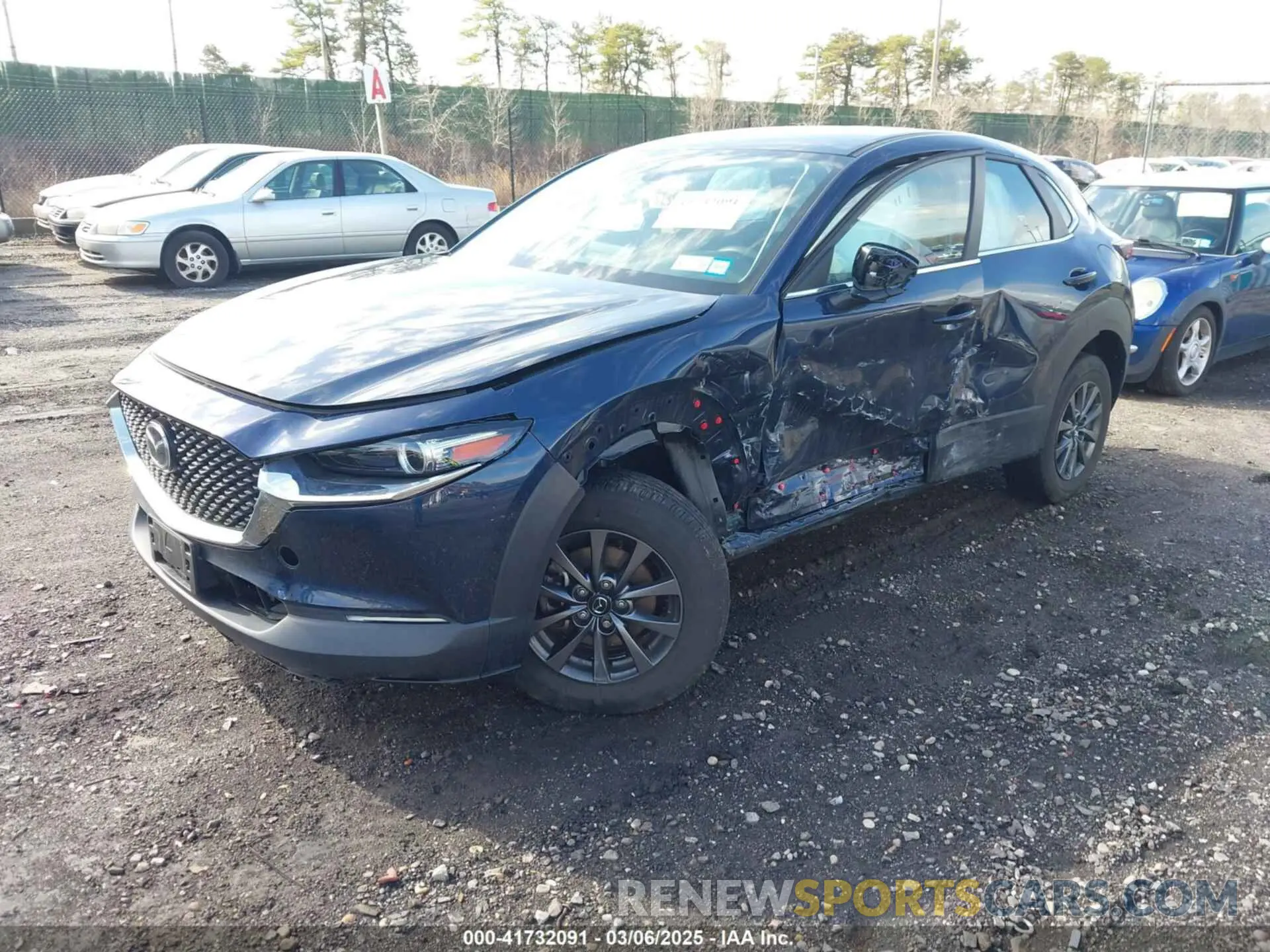 2 Photograph of a damaged car 3MVDMBAM1PM583896 MAZDA CX-30 2023