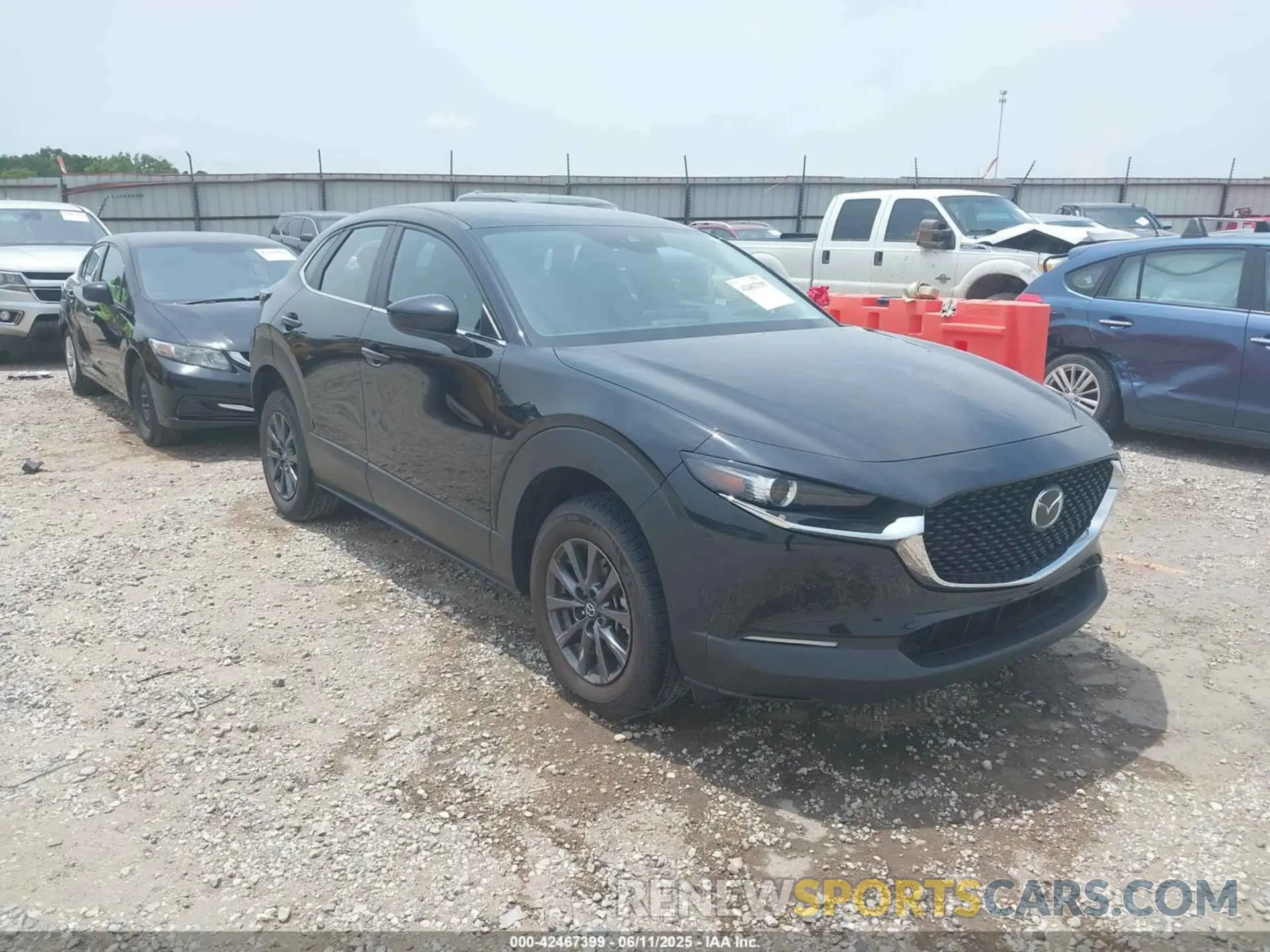 1 Photograph of a damaged car 3MVDMBAM3PM552522 MAZDA CX-30 2023