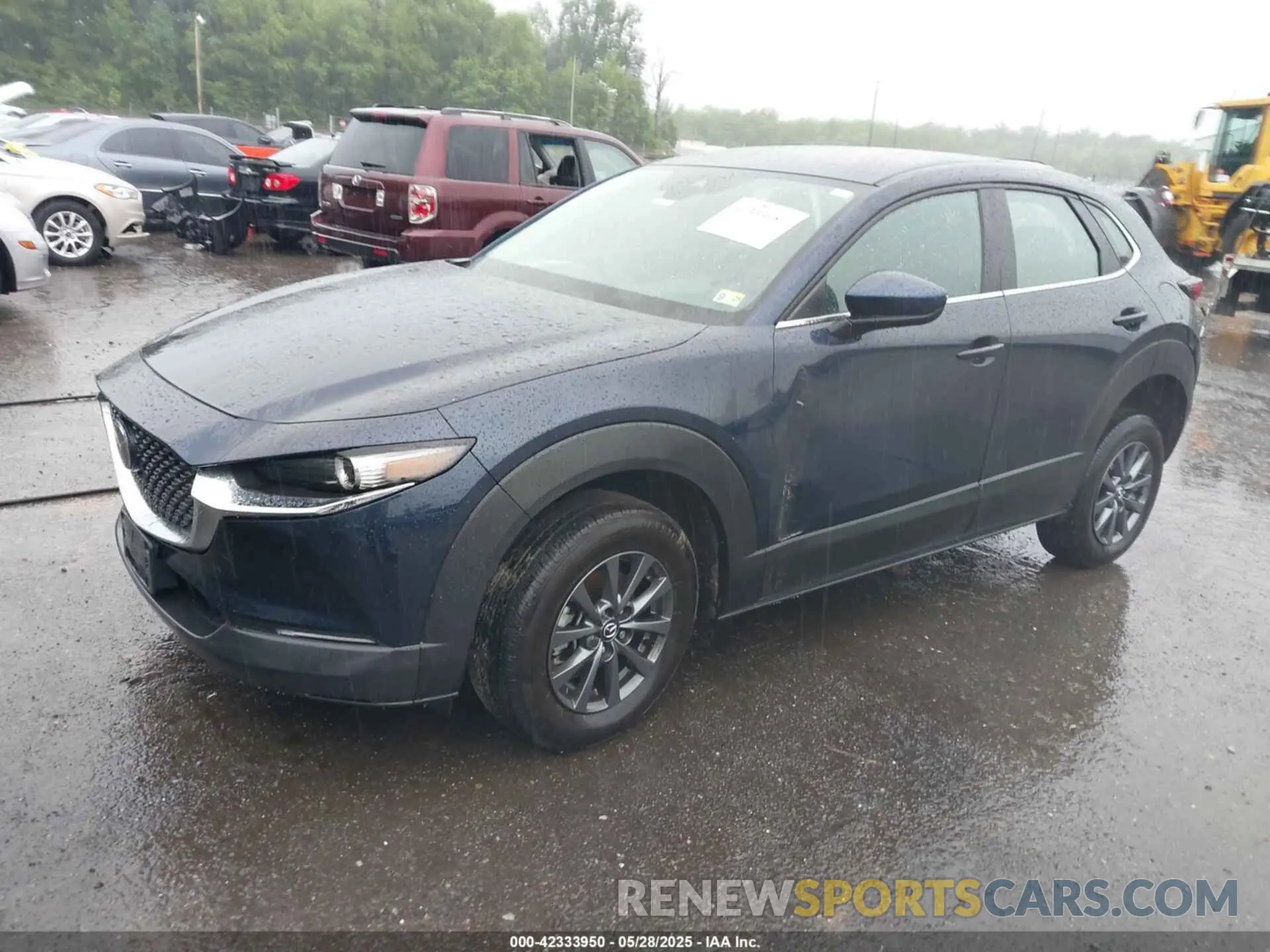 2 Photograph of a damaged car 3MVDMBAM3PM579929 MAZDA CX-30 2023