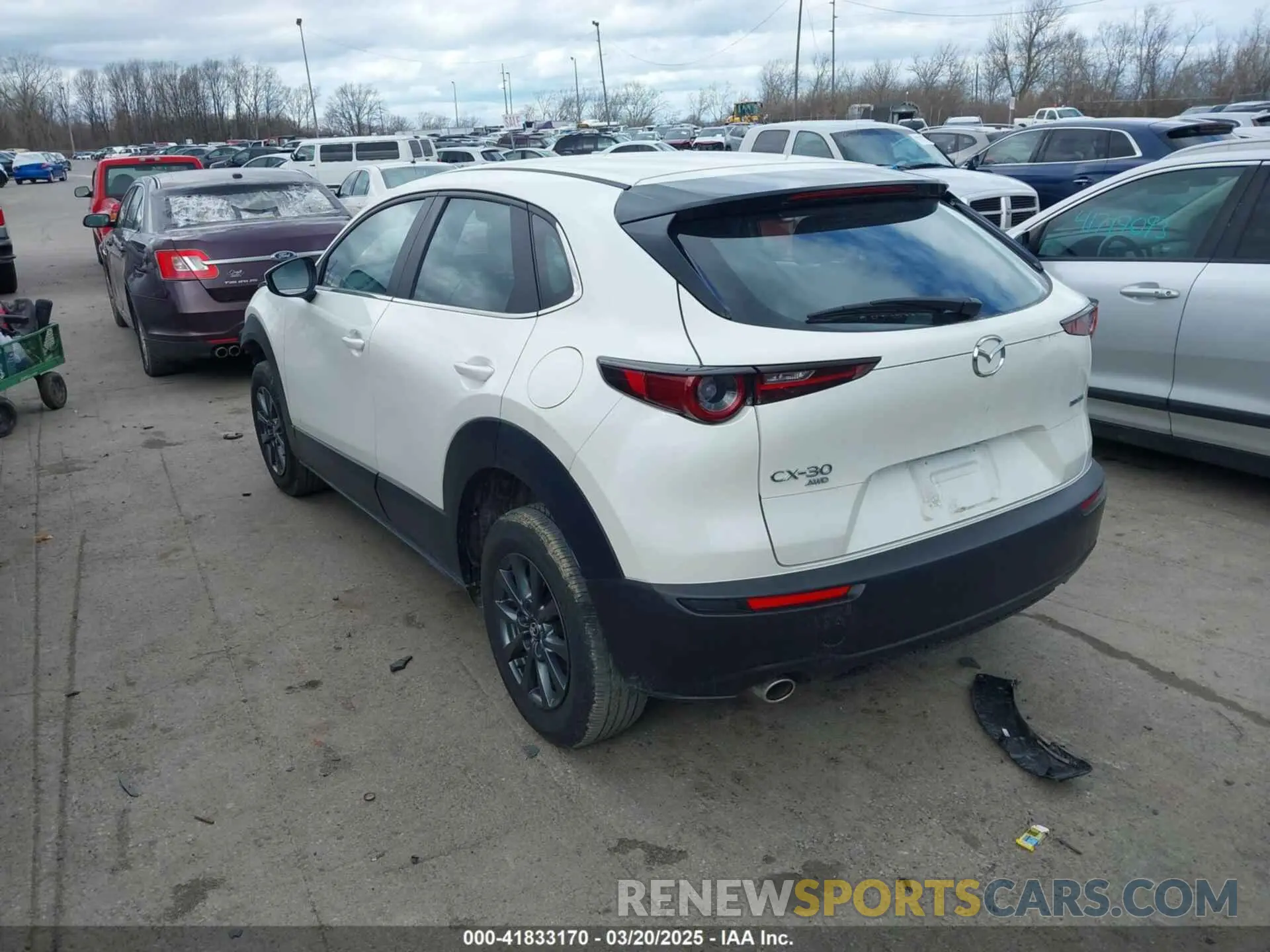 3 Photograph of a damaged car 3MVDMBAM6PM572425 MAZDA CX-30 2023