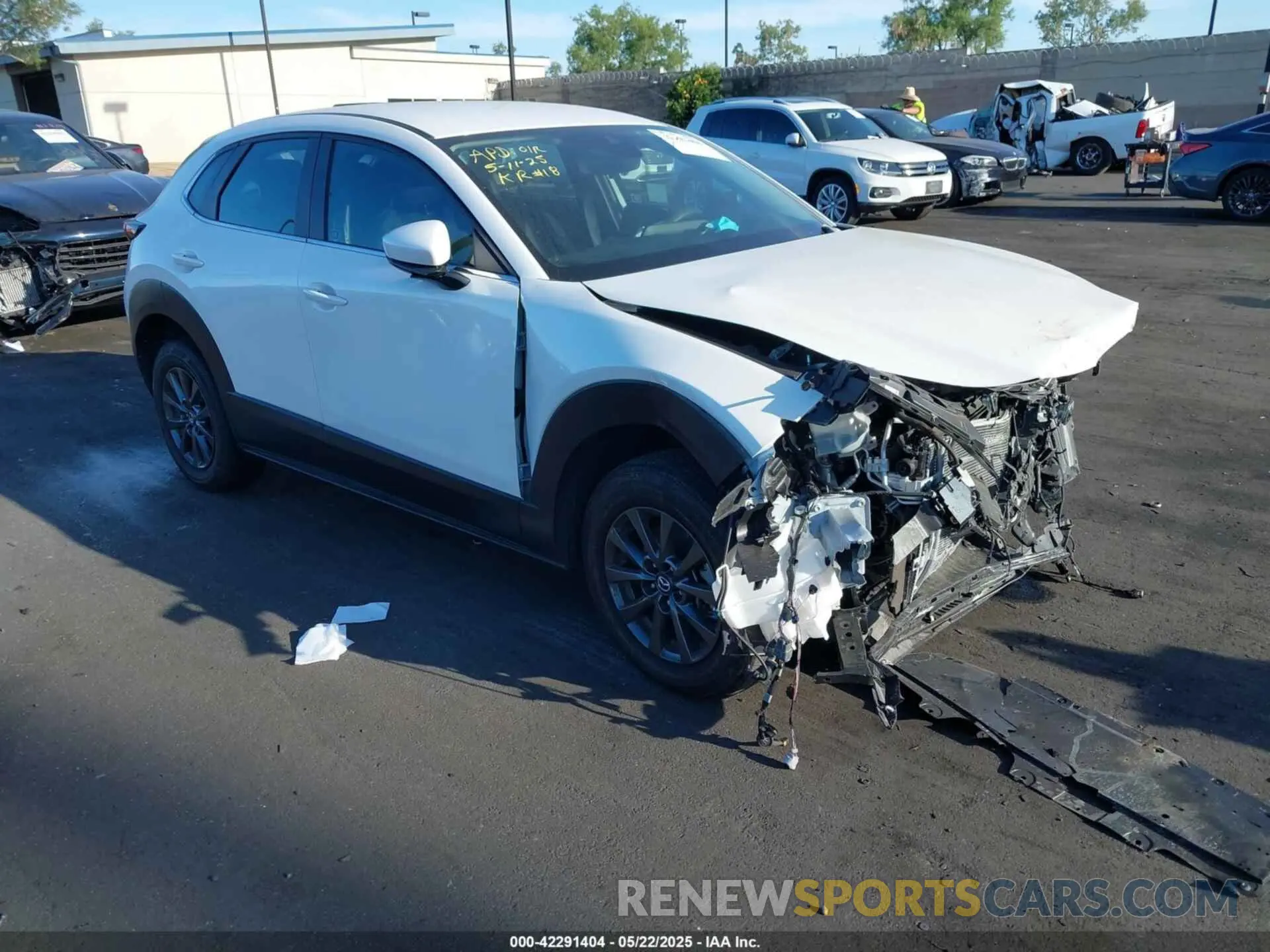 1 Photograph of a damaged car 3MVDMBAM7PM556878 MAZDA CX-30 2023