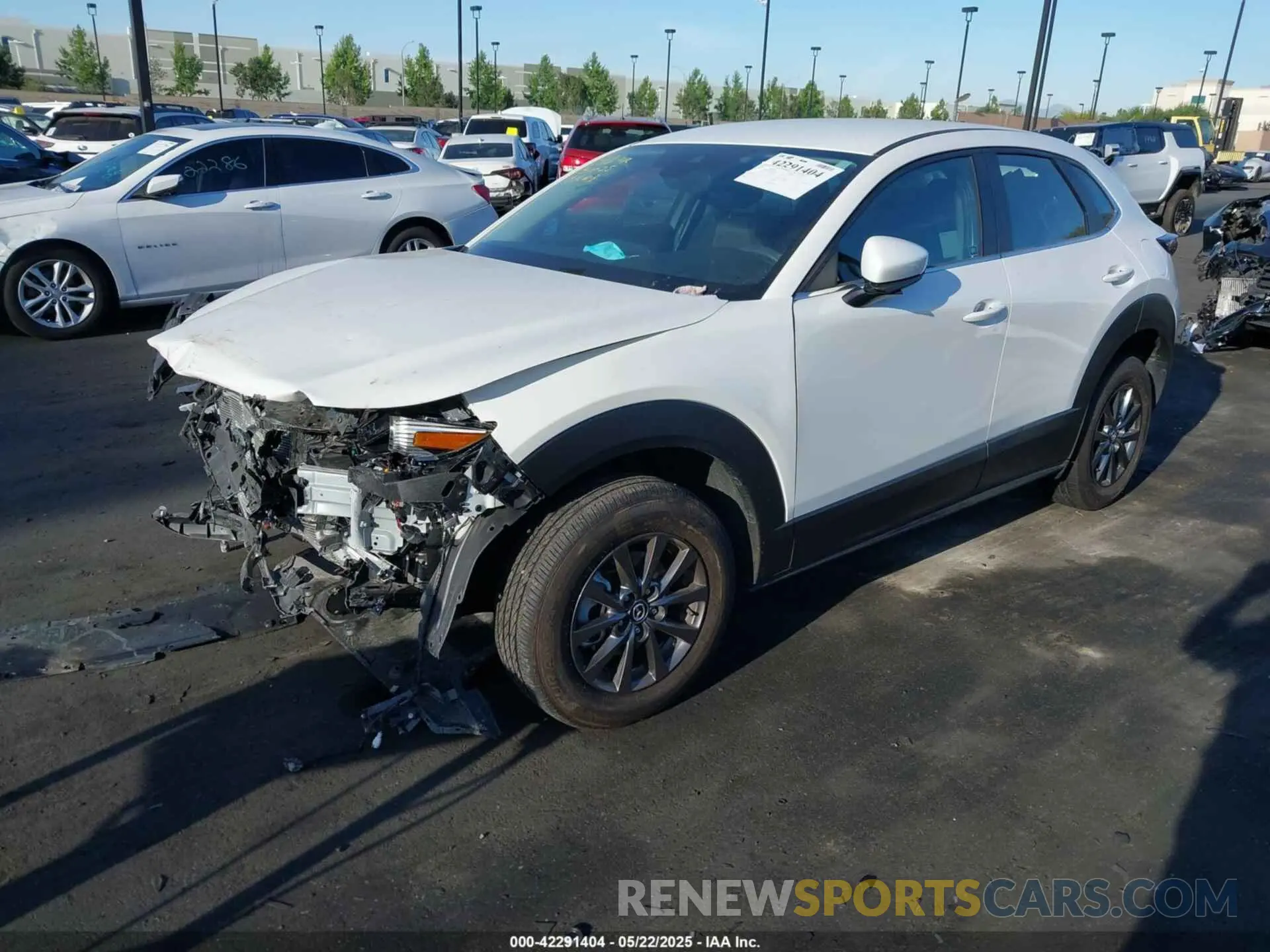 2 Photograph of a damaged car 3MVDMBAM7PM556878 MAZDA CX-30 2023