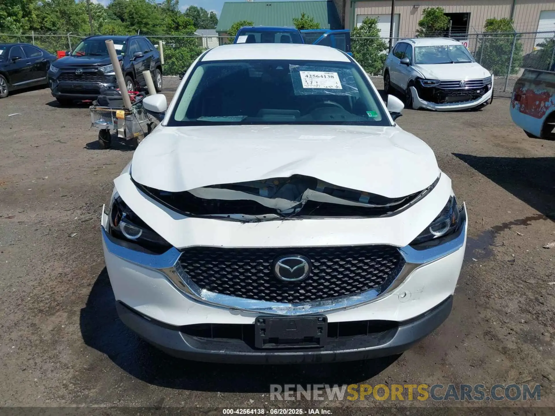 12 Photograph of a damaged car 3MVDMBAM8PM543864 MAZDA CX-30 2023