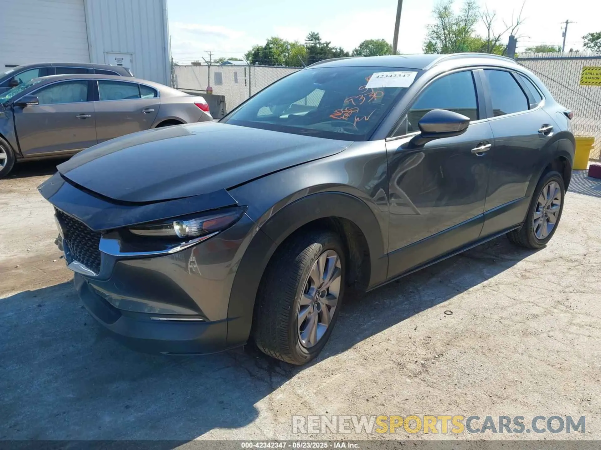 2 Photograph of a damaged car 3MVDMBBM2PM537699 MAZDA CX-30 2023