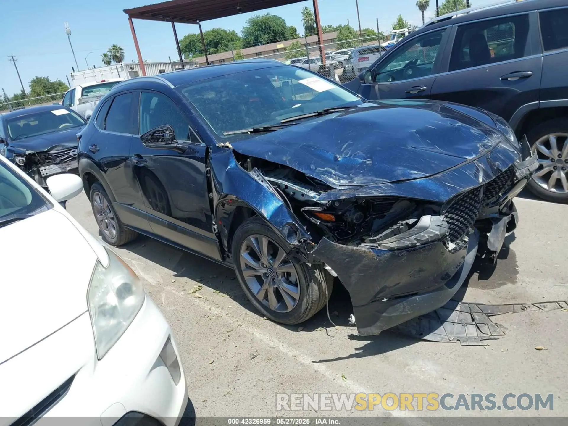 1 Photograph of a damaged car 3MVDMBBM3PM514030 MAZDA CX-30 2023