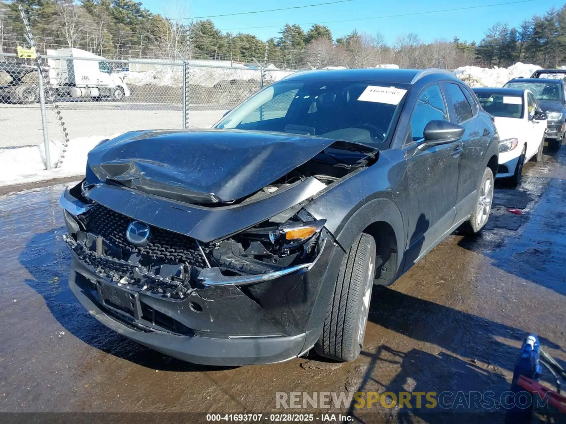 2 Photograph of a damaged car 3MVDMBBM4PM579839 MAZDA CX-30 2023