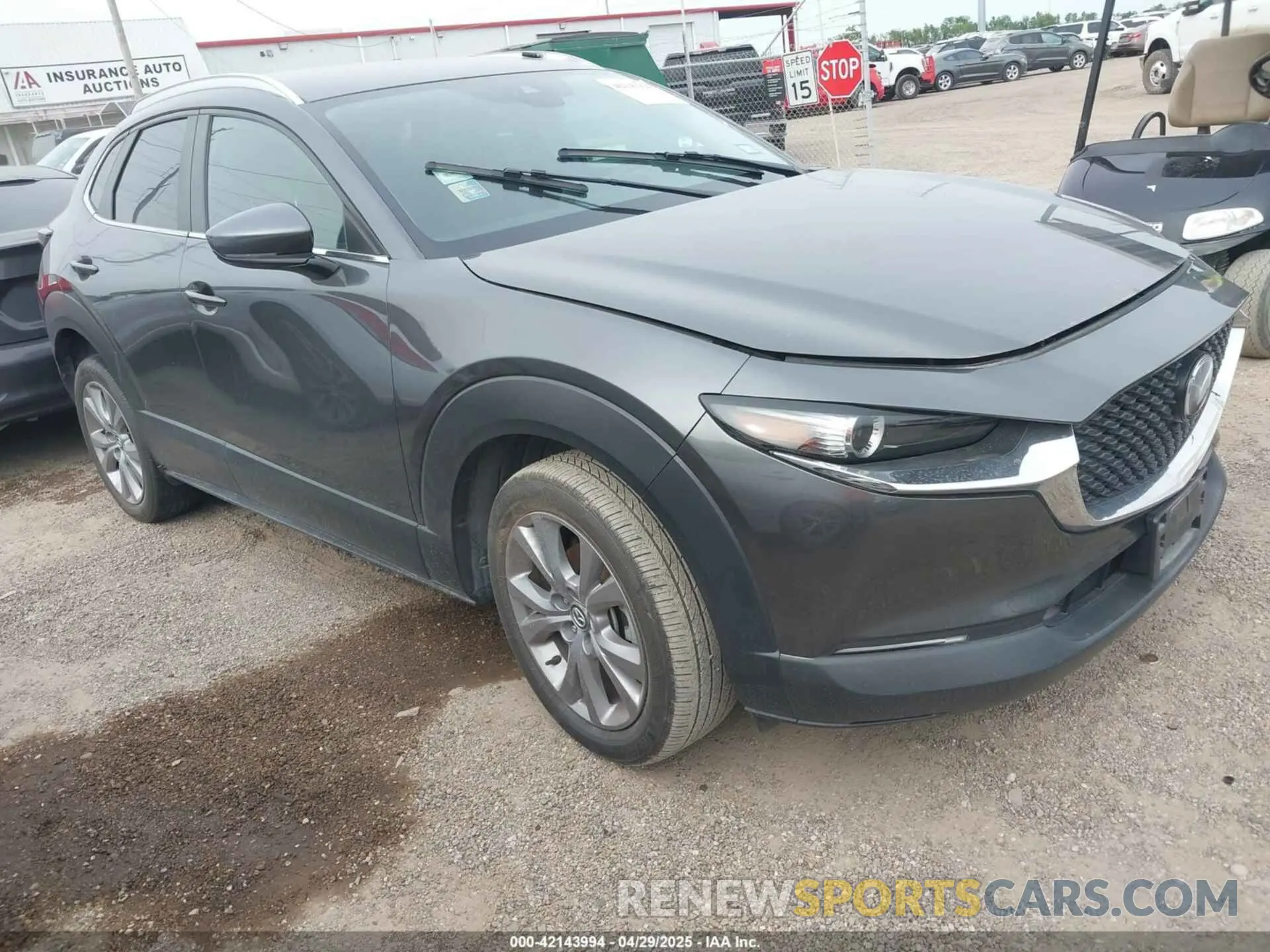 1 Photograph of a damaged car 3MVDMBBM6PM513793 MAZDA CX-30 2023