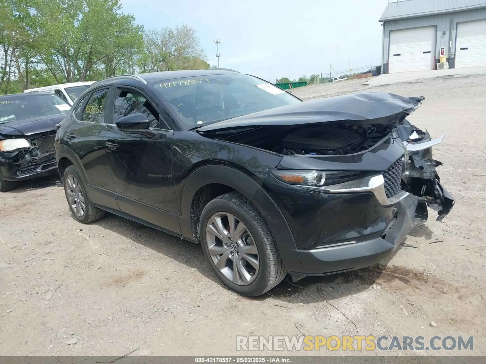 1 Photograph of a damaged car 3MVDMBBM6PM554733 MAZDA CX-30 2023