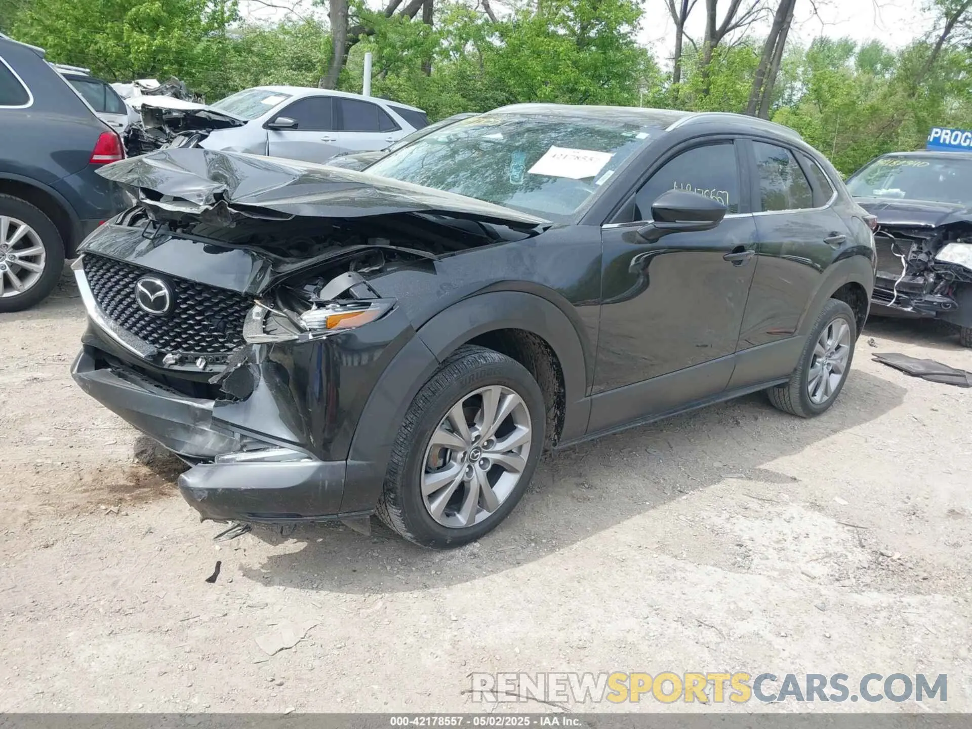 2 Photograph of a damaged car 3MVDMBBM6PM554733 MAZDA CX-30 2023