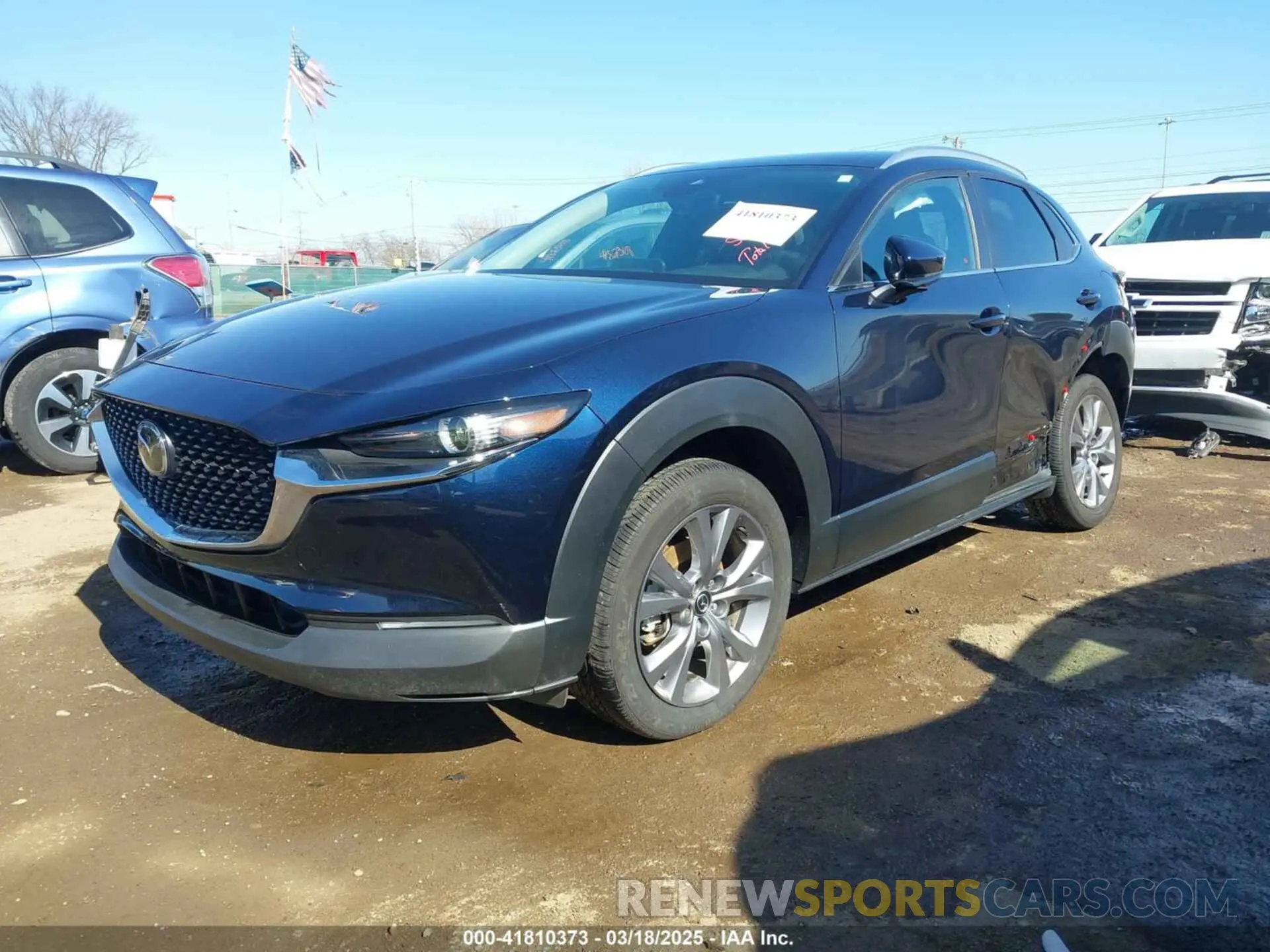 2 Photograph of a damaged car 3MVDMBBM8PM577933 MAZDA CX-30 2023