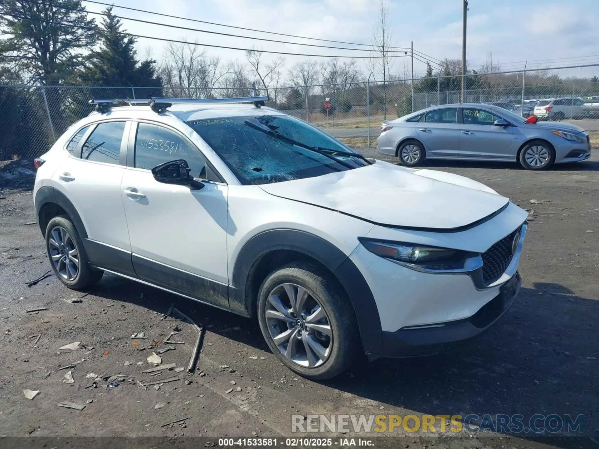 1 Photograph of a damaged car 3MVDMBBM9PM555553 MAZDA CX-30 2023
