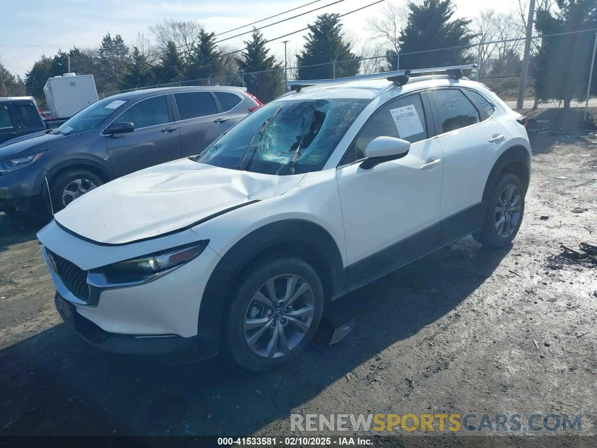 2 Photograph of a damaged car 3MVDMBBM9PM555553 MAZDA CX-30 2023