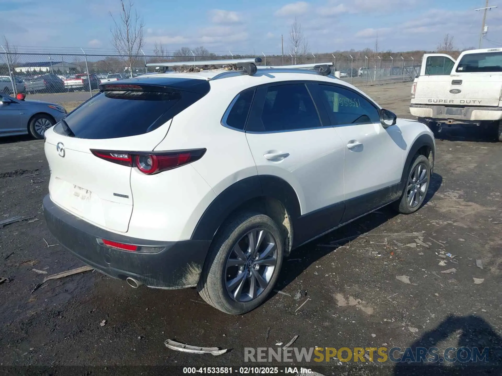 4 Photograph of a damaged car 3MVDMBBM9PM555553 MAZDA CX-30 2023