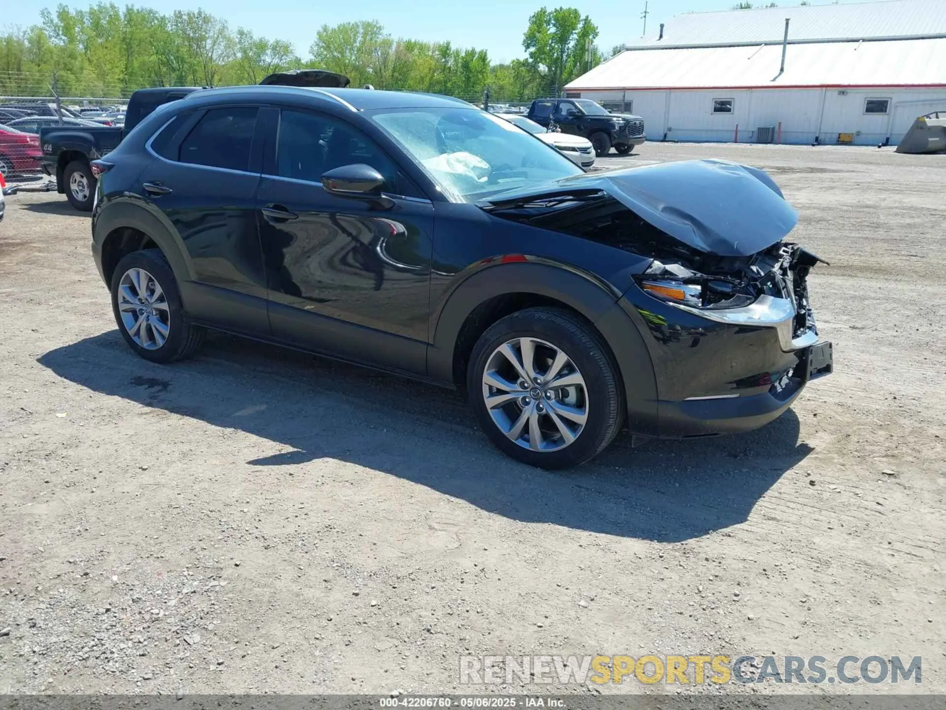 1 Photograph of a damaged car 3MVDMBCM0PM502576 MAZDA CX-30 2023