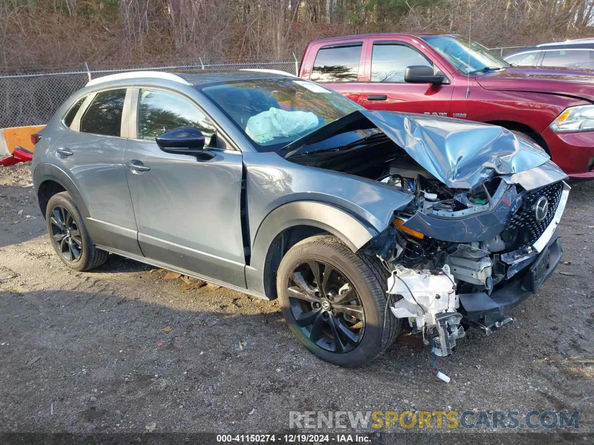 1 Photograph of a damaged car 3MVDMBCM0PM510726 MAZDA CX-30 2023