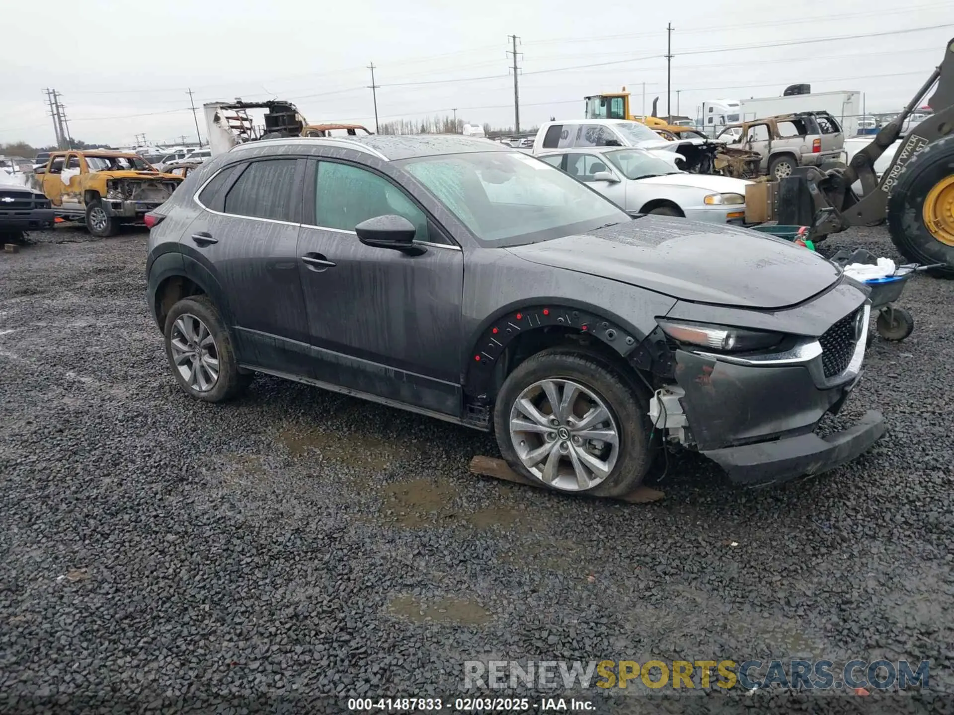 1 Photograph of a damaged car 3MVDMBCM0PM520804 MAZDA CX-30 2023