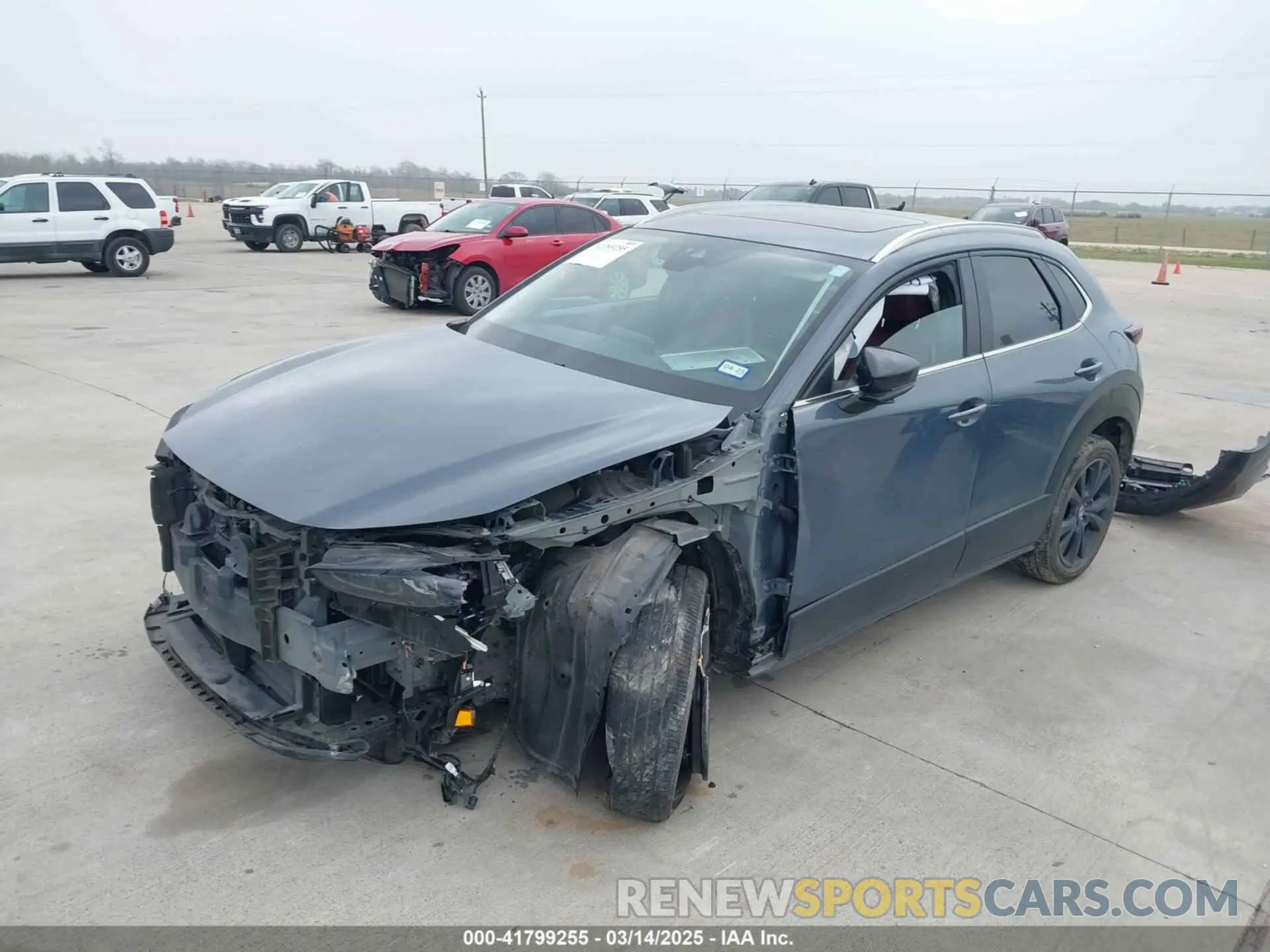 2 Photograph of a damaged car 3MVDMBCM0PM532449 MAZDA CX-30 2023