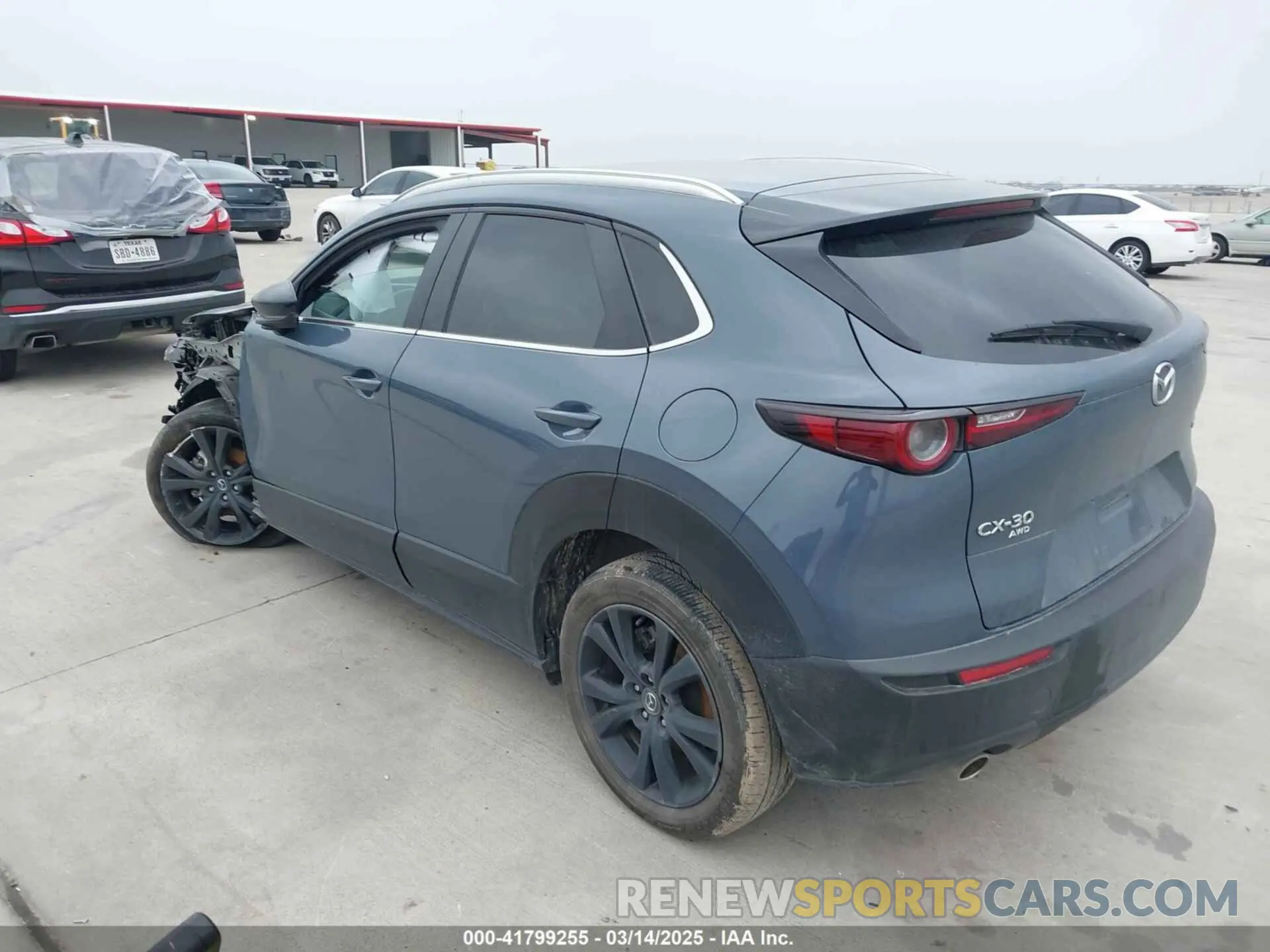 3 Photograph of a damaged car 3MVDMBCM0PM532449 MAZDA CX-30 2023