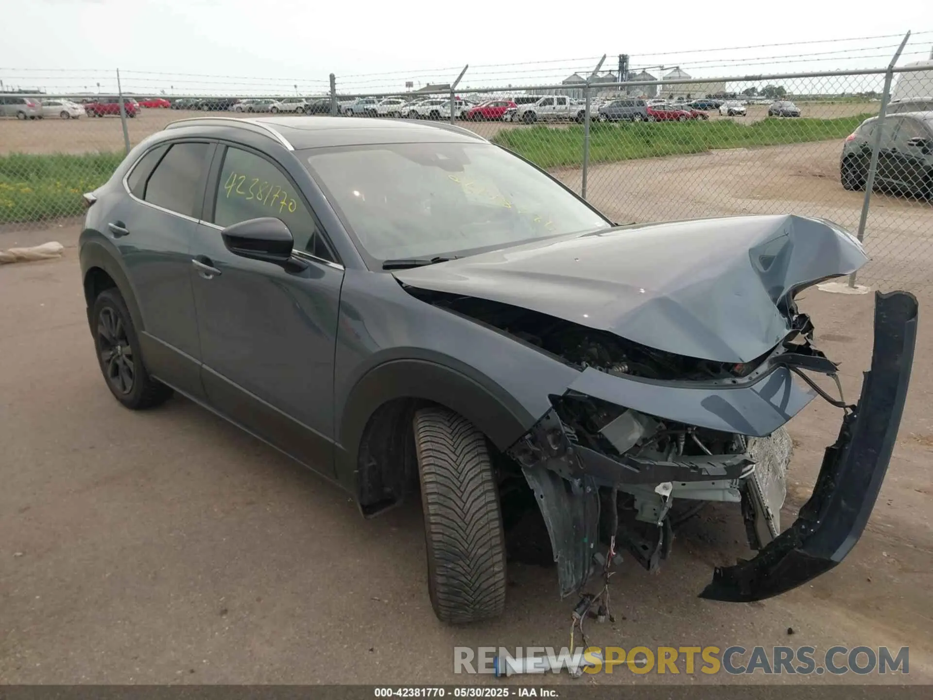 1 Photograph of a damaged car 3MVDMBCM1PM515319 MAZDA CX-30 2023