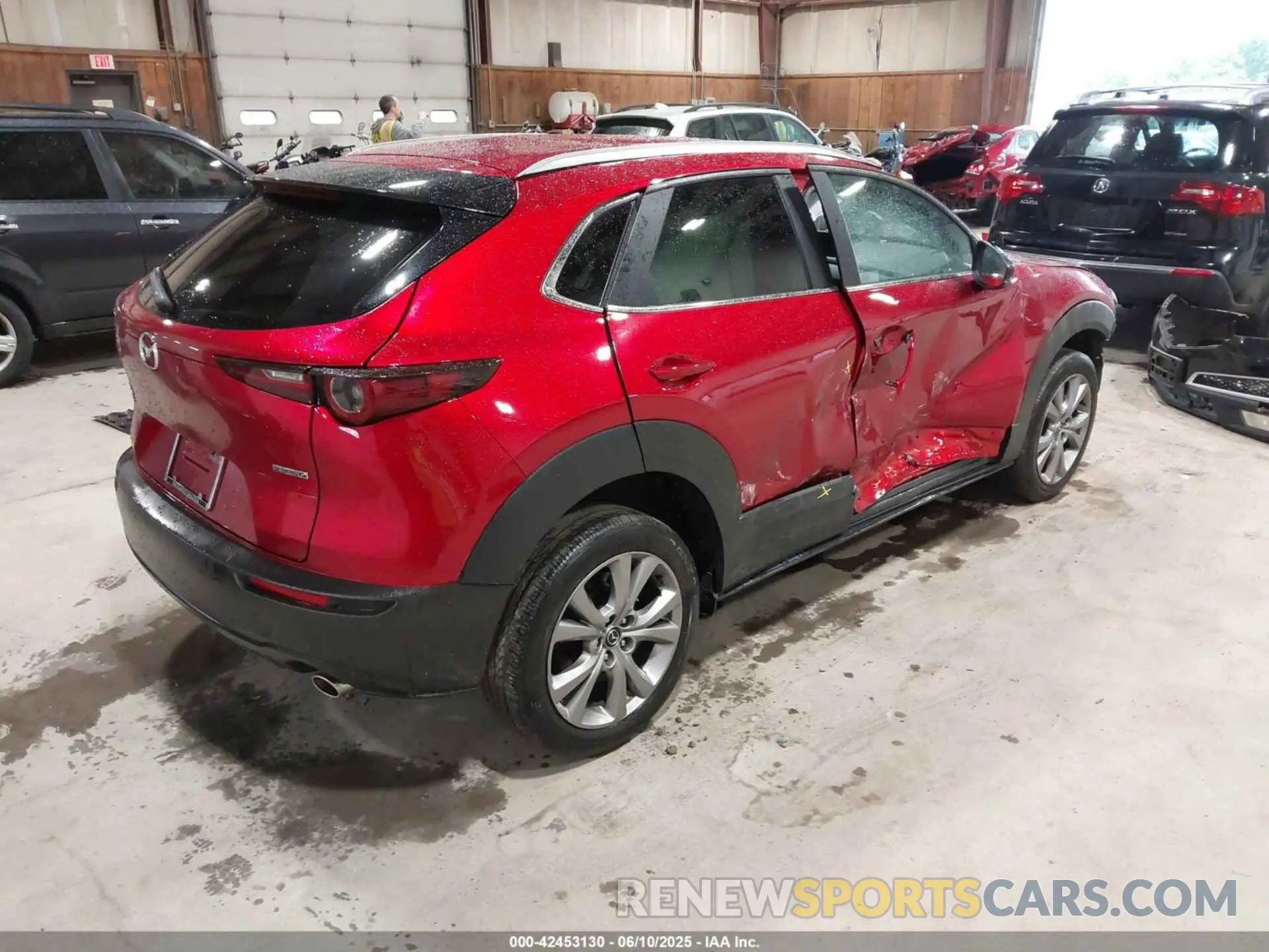 4 Photograph of a damaged car 3MVDMBCM1PM549616 MAZDA CX-30 2023
