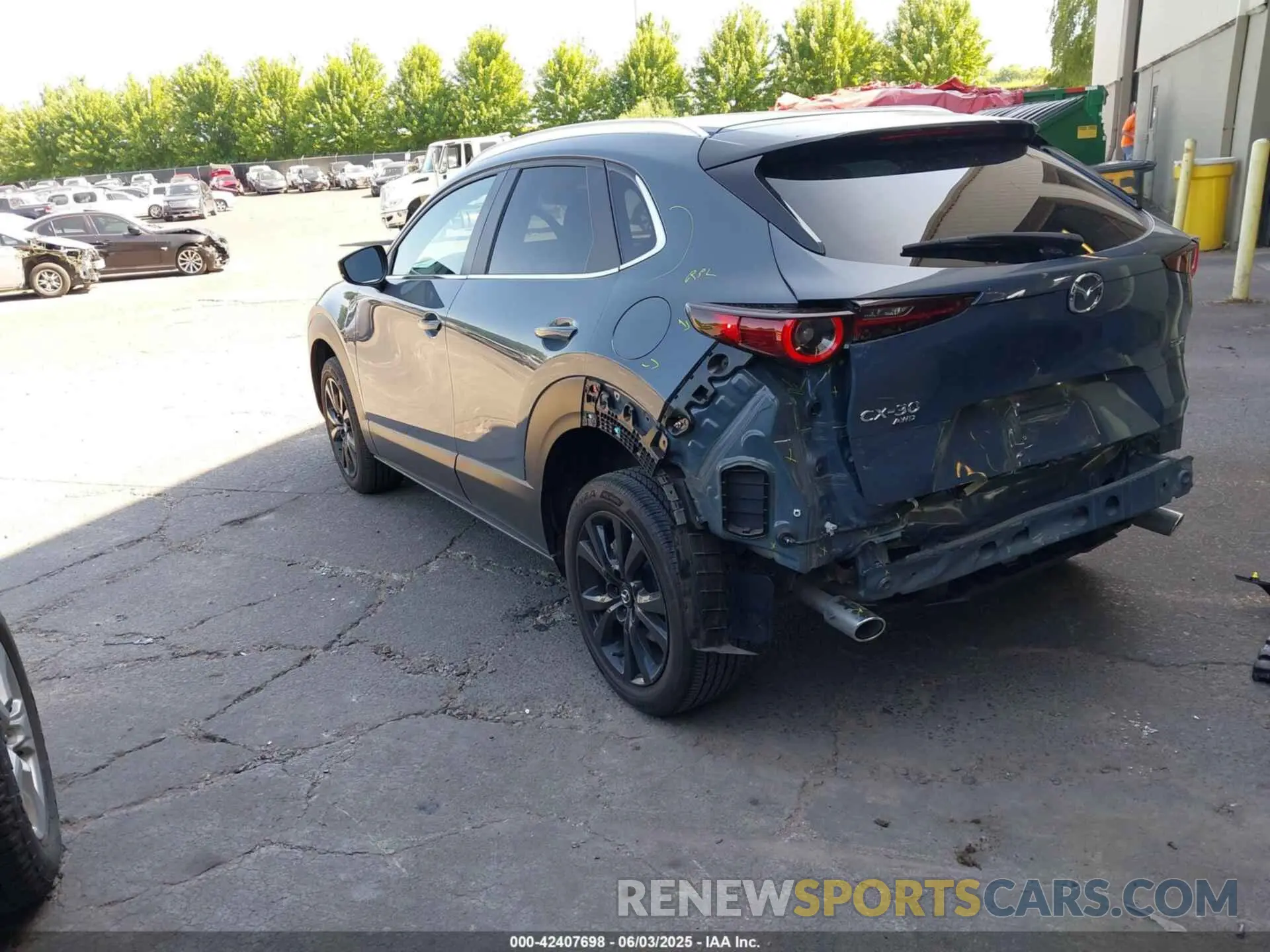 3 Photograph of a damaged car 3MVDMBCM2PM551682 MAZDA CX-30 2023