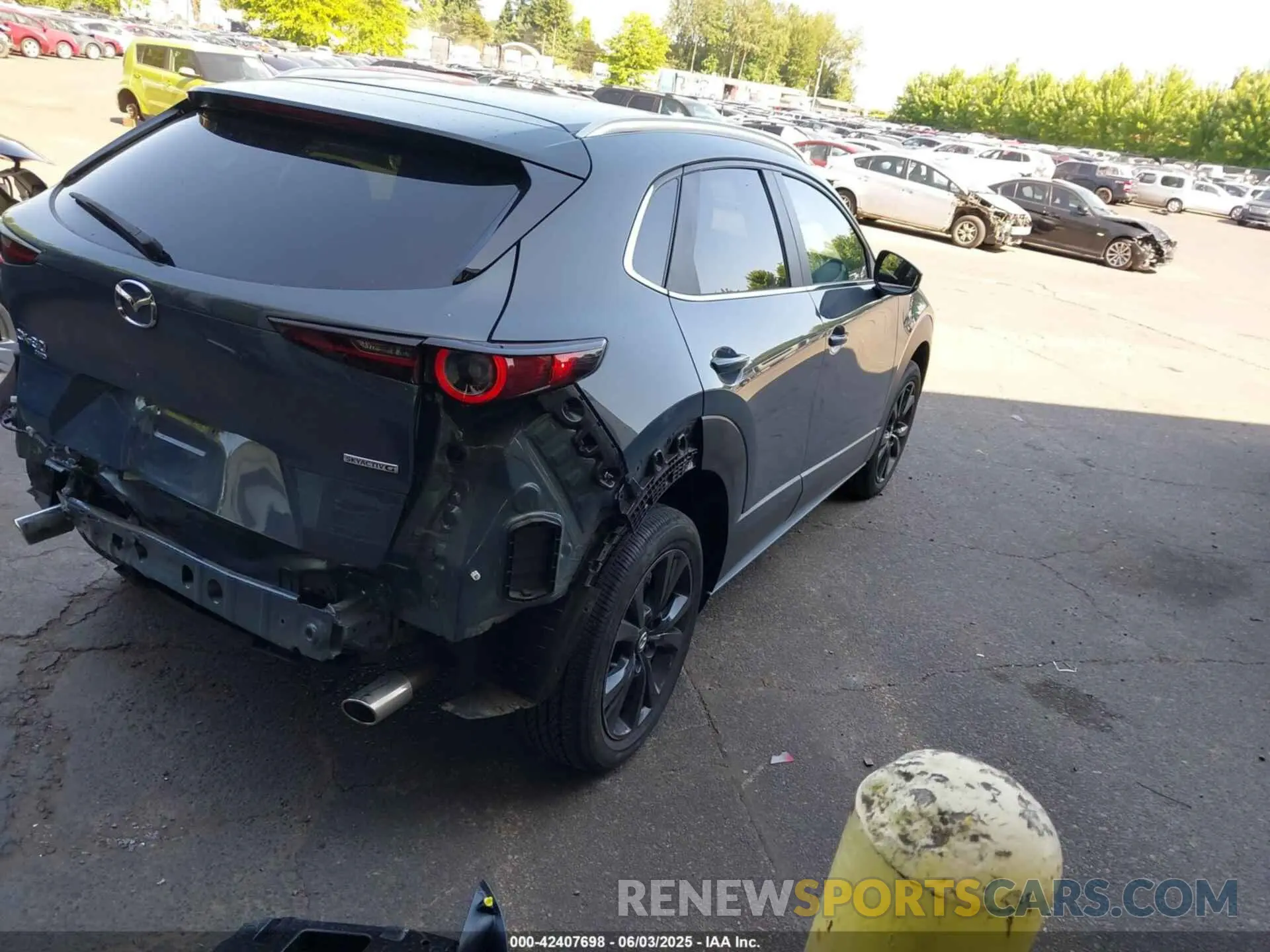 4 Photograph of a damaged car 3MVDMBCM2PM551682 MAZDA CX-30 2023