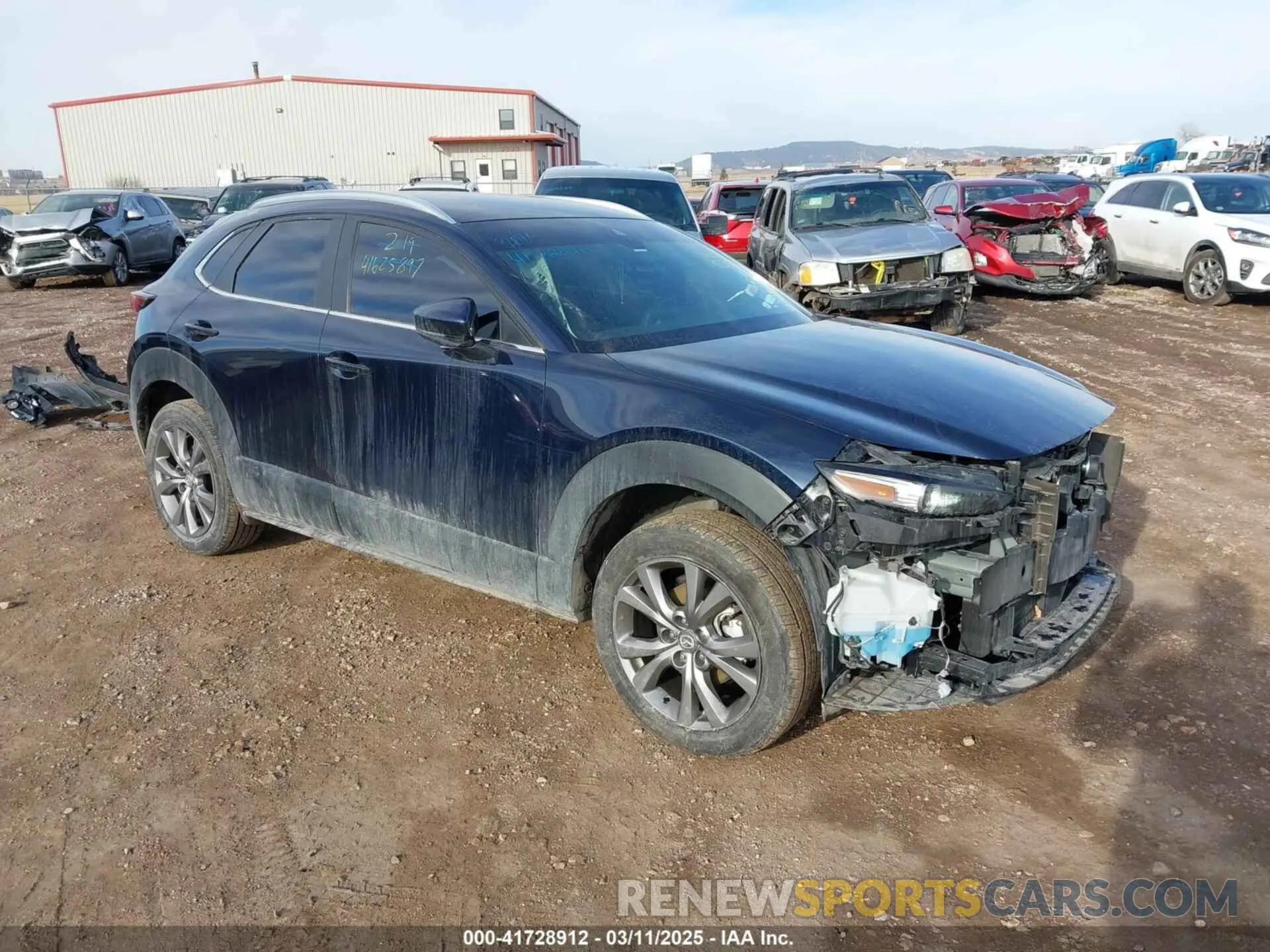 1 Photograph of a damaged car 3MVDMBCM2PM588506 MAZDA CX-30 2023