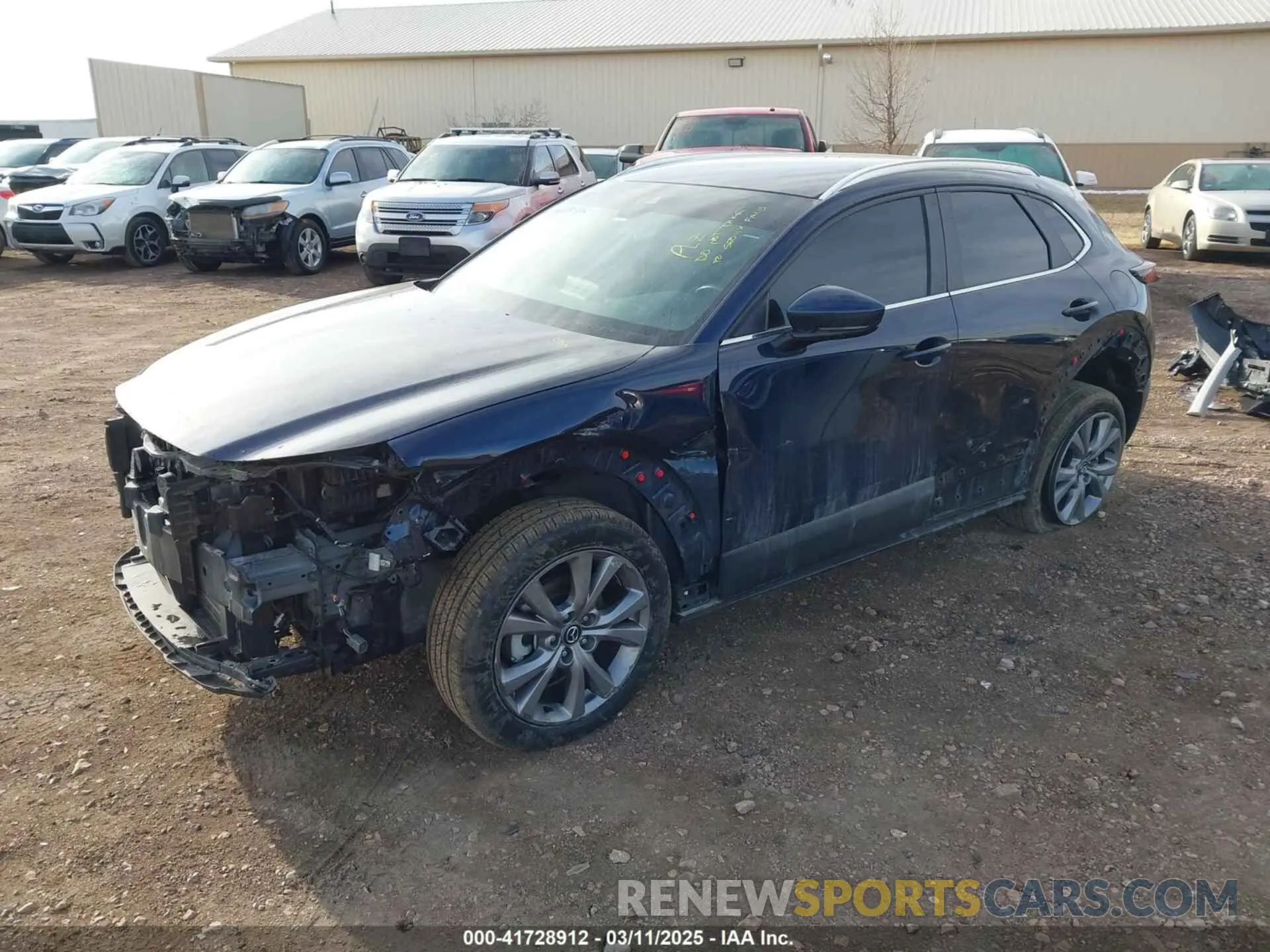 2 Photograph of a damaged car 3MVDMBCM2PM588506 MAZDA CX-30 2023