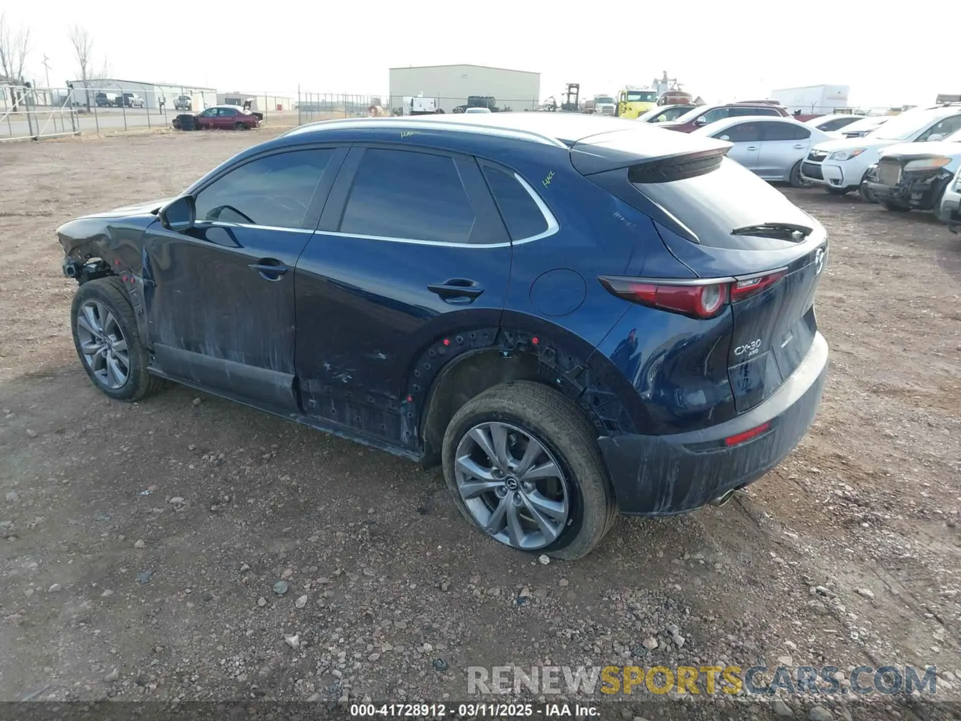 3 Photograph of a damaged car 3MVDMBCM2PM588506 MAZDA CX-30 2023