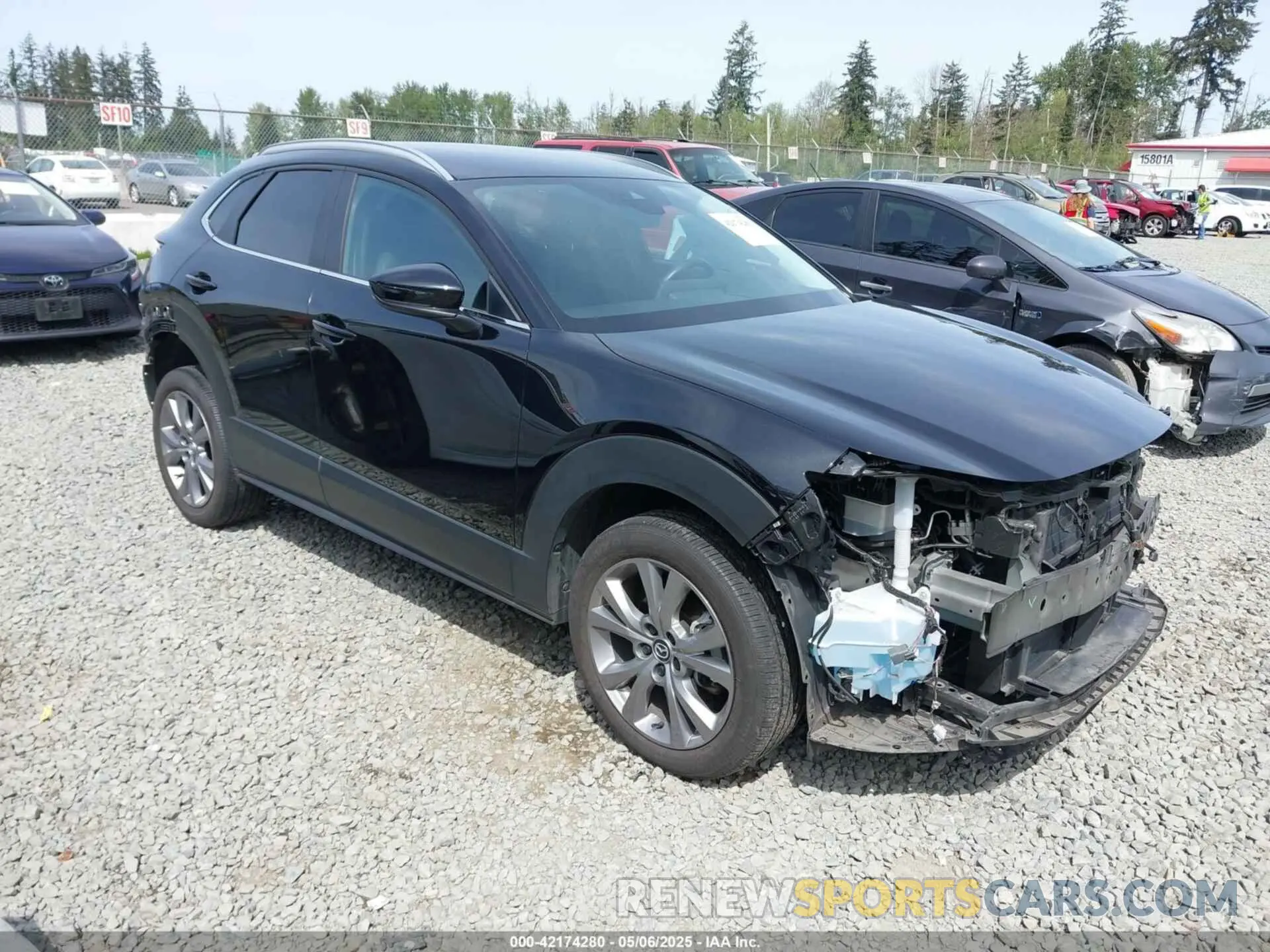 1 Photograph of a damaged car 3MVDMBCM3PM562447 MAZDA CX-30 2023