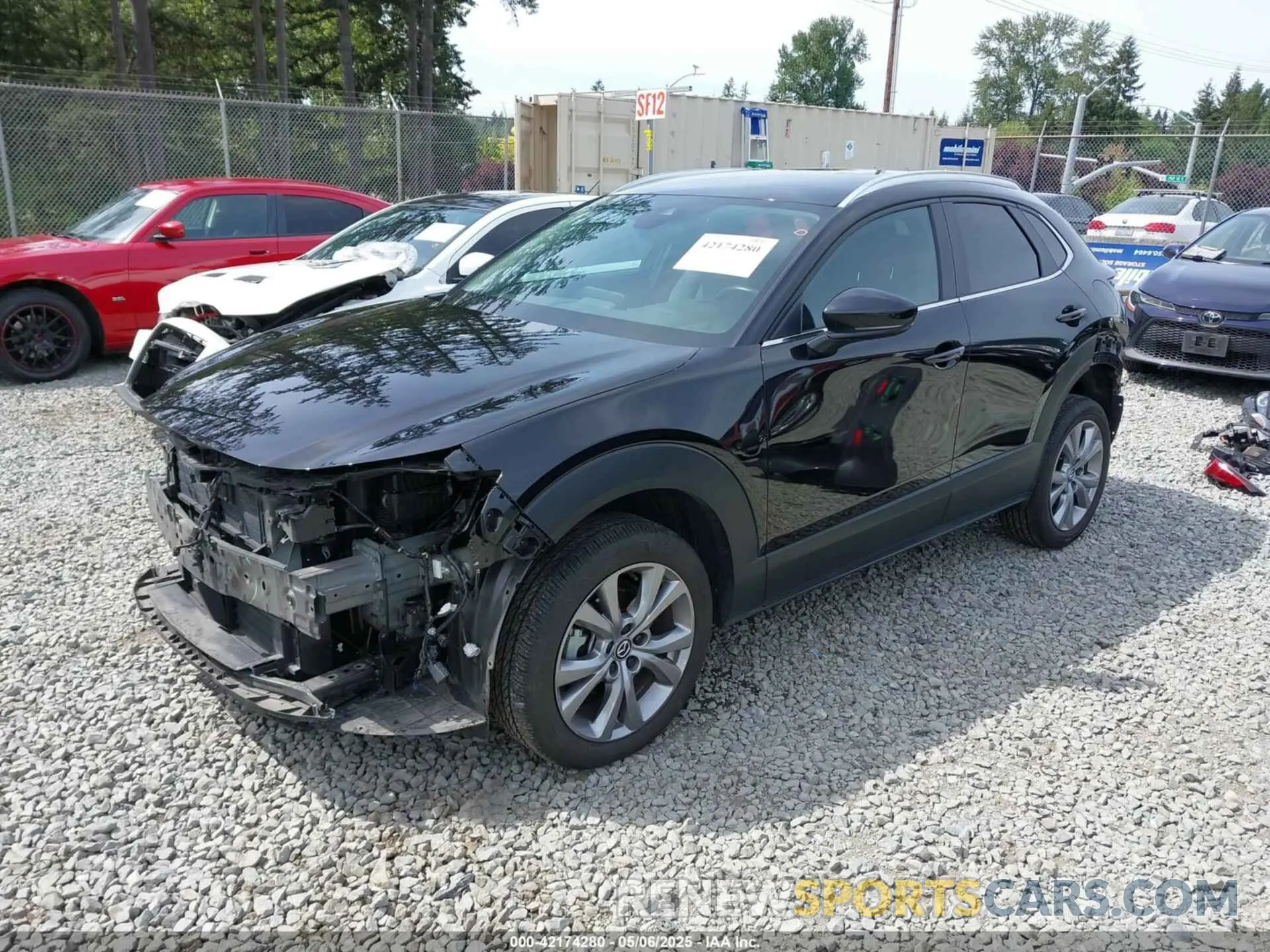 2 Photograph of a damaged car 3MVDMBCM3PM562447 MAZDA CX-30 2023