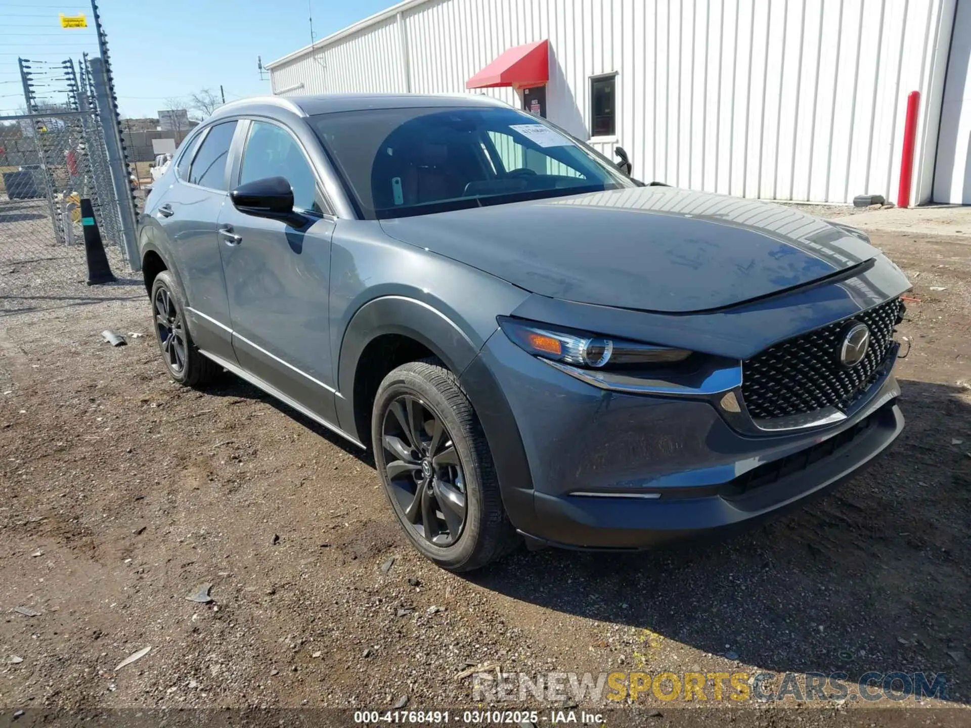 1 Photograph of a damaged car 3MVDMBCM4PM513435 MAZDA CX-30 2023