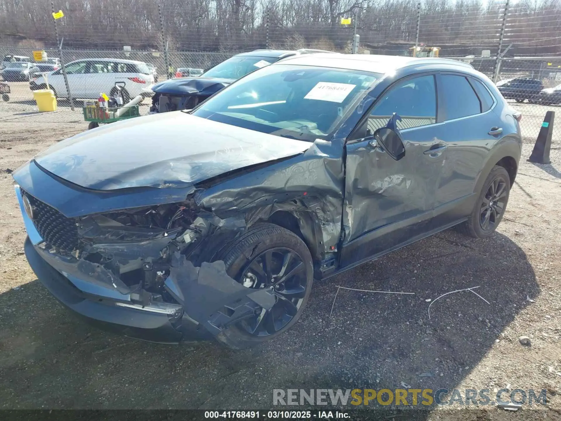 2 Photograph of a damaged car 3MVDMBCM4PM513435 MAZDA CX-30 2023