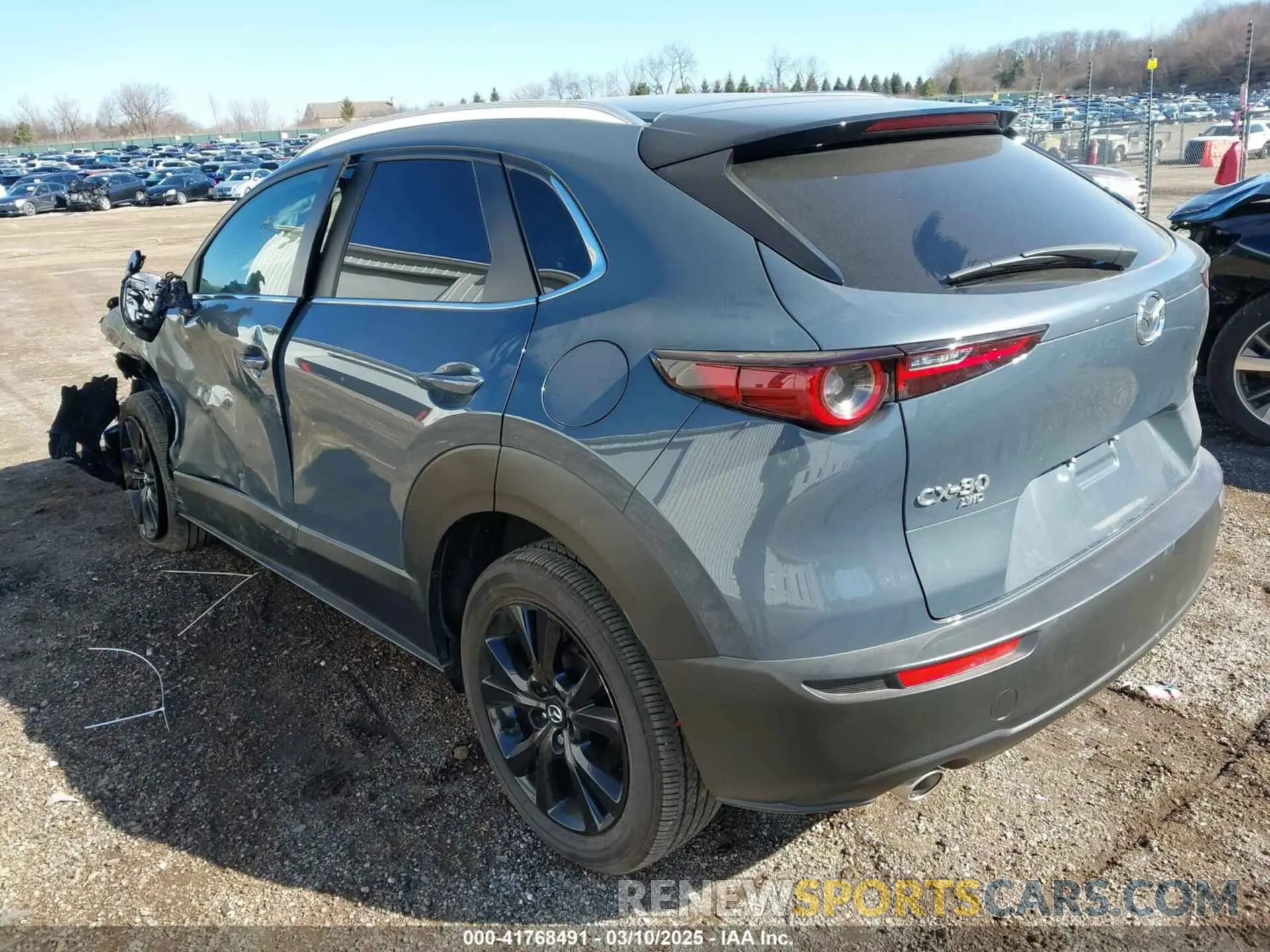 3 Photograph of a damaged car 3MVDMBCM4PM513435 MAZDA CX-30 2023