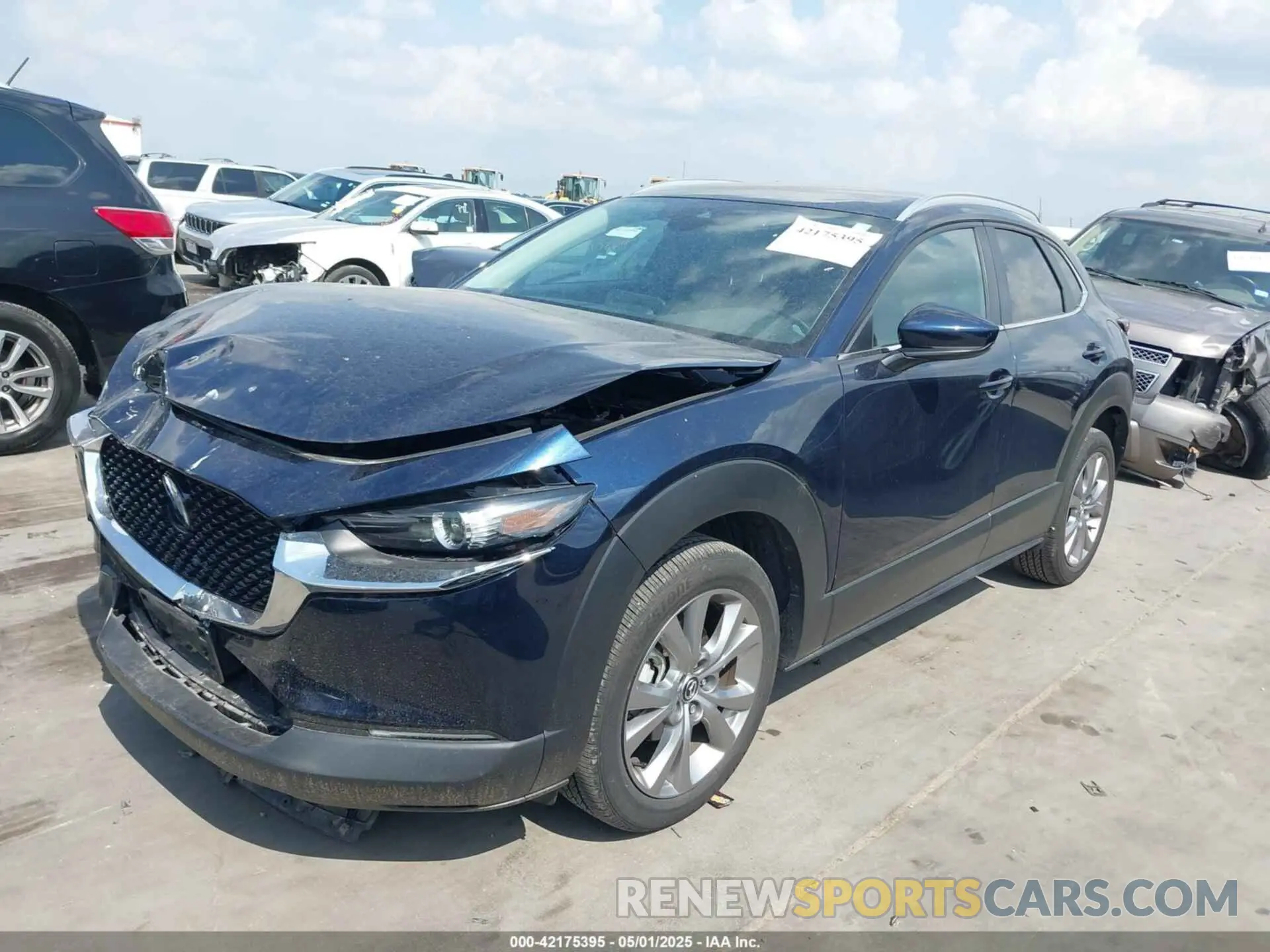 2 Photograph of a damaged car 3MVDMBCM4PM542160 MAZDA CX-30 2023
