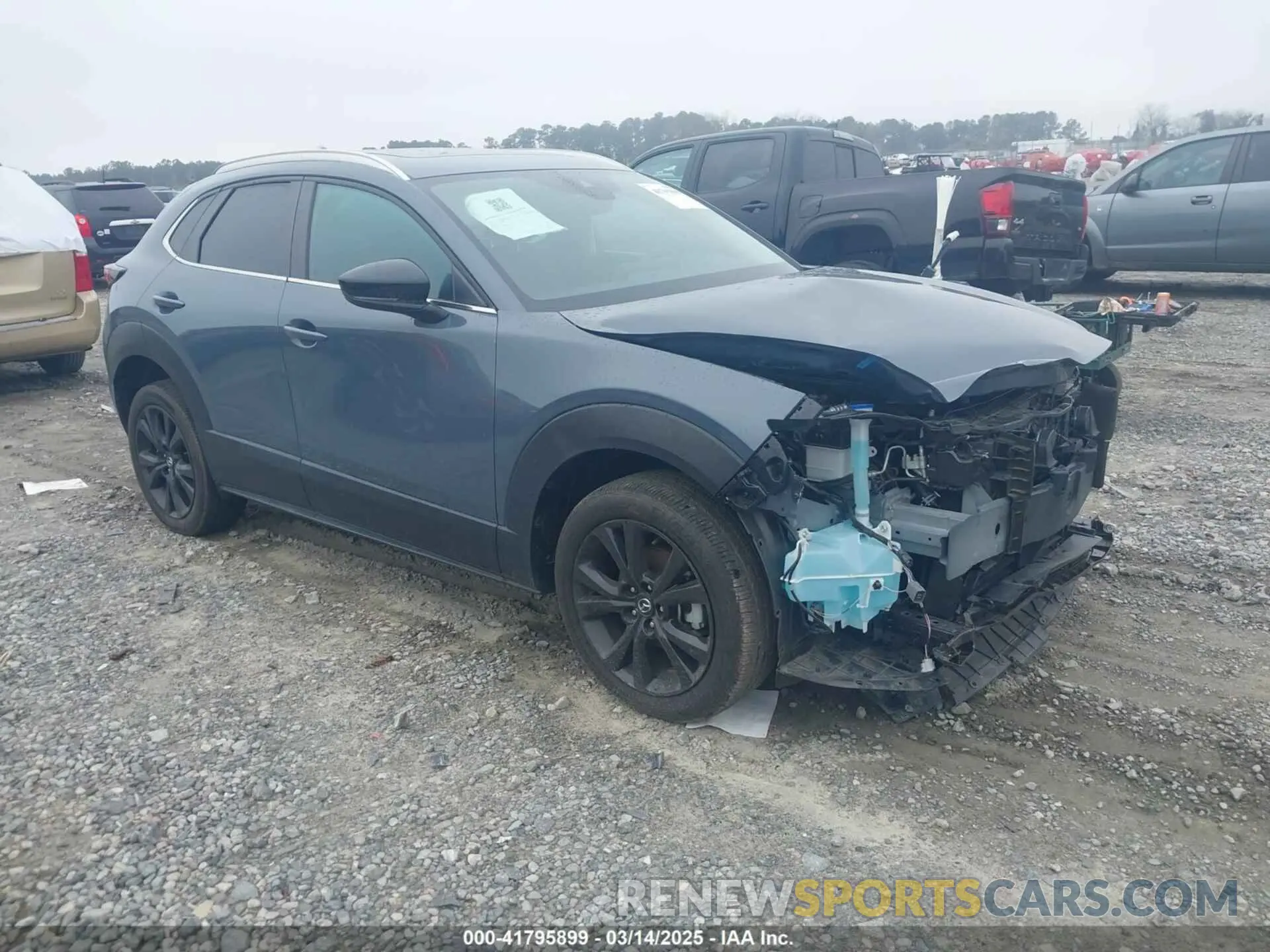 1 Photograph of a damaged car 3MVDMBCM5PM514304 MAZDA CX-30 2023