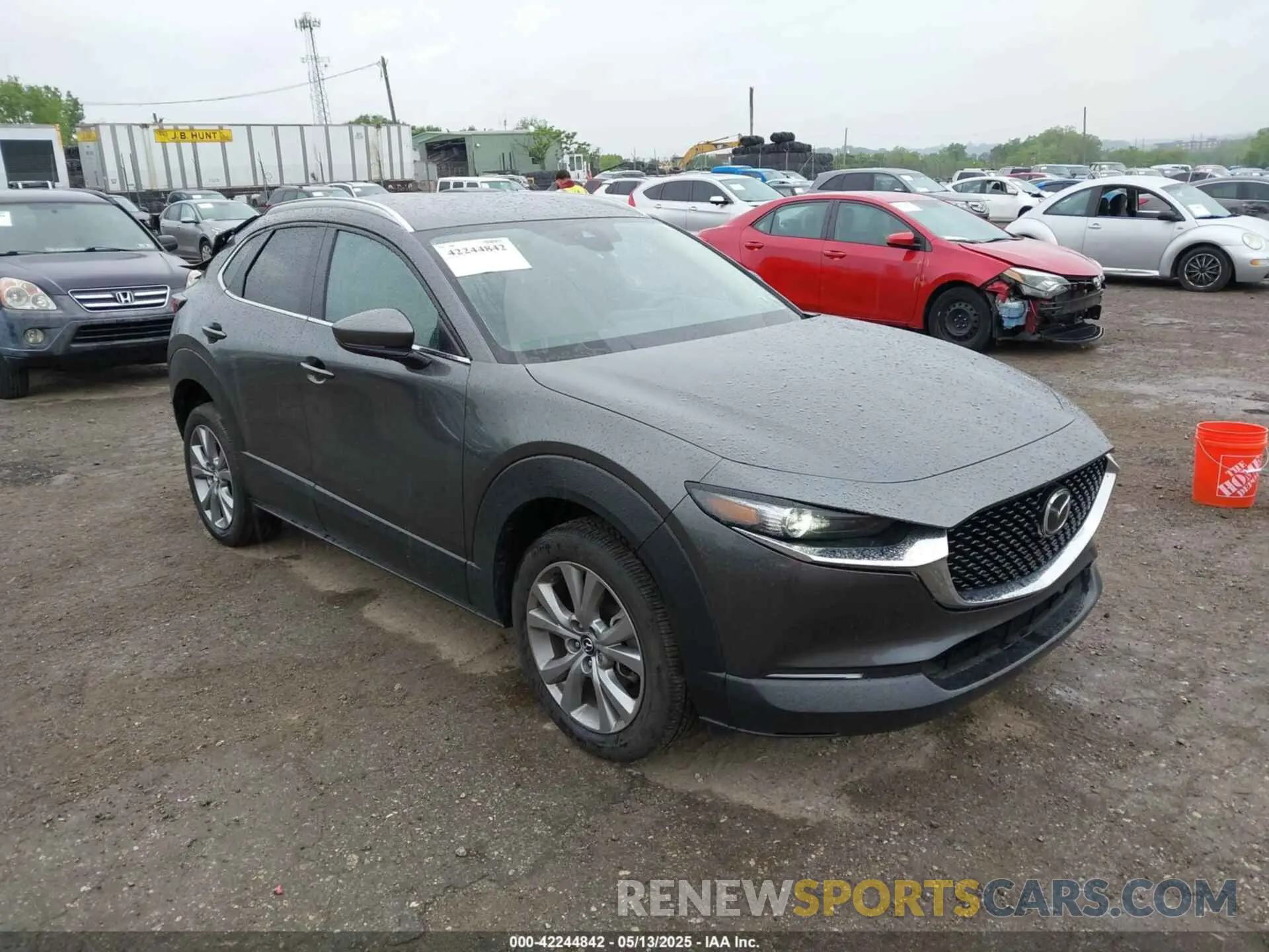 1 Photograph of a damaged car 3MVDMBCM5PM576771 MAZDA CX-30 2023