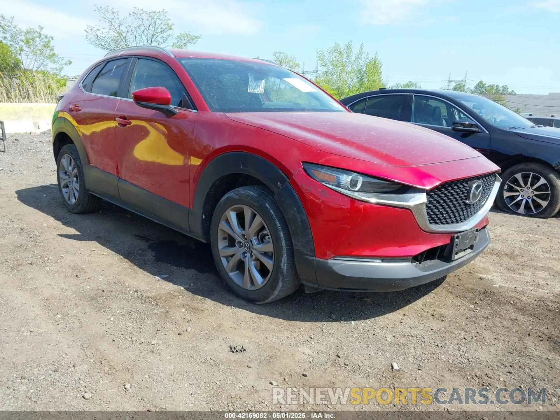 1 Photograph of a damaged car 3MVDMBCM7PM522324 MAZDA CX-30 2023