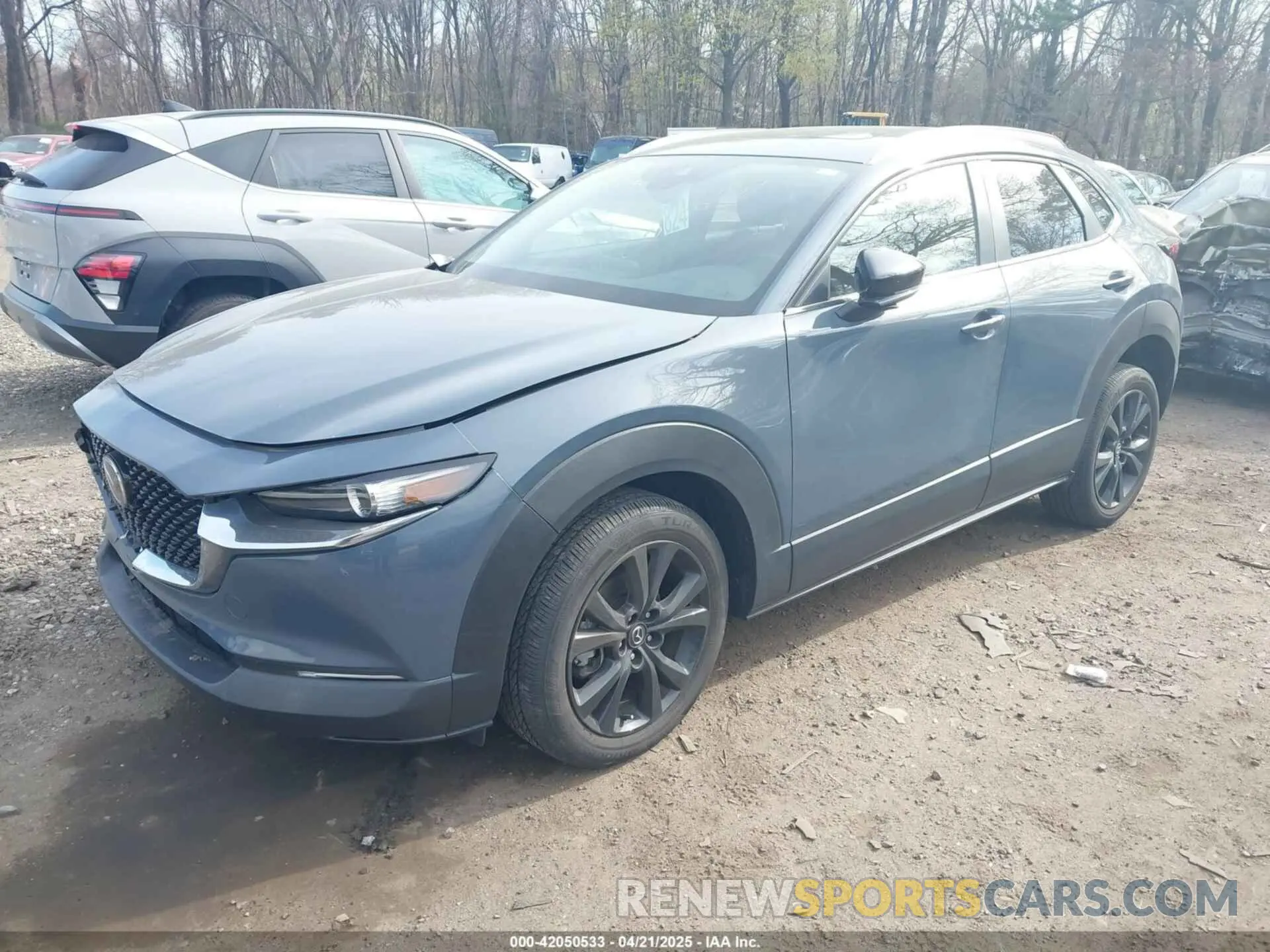 2 Photograph of a damaged car 3MVDMBCM8PM502891 MAZDA CX-30 2023