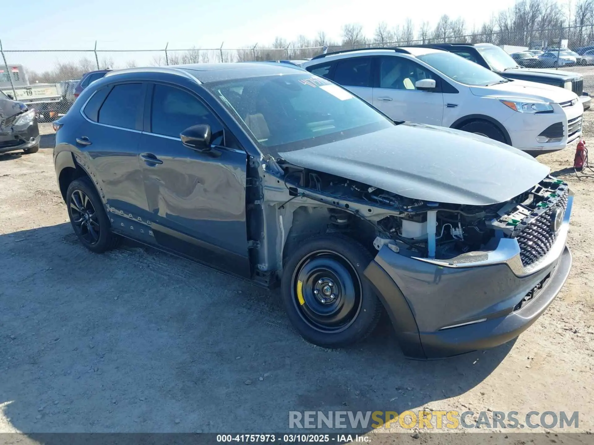 1 Photograph of a damaged car 3MVDMBCMXPM514086 MAZDA CX-30 2023