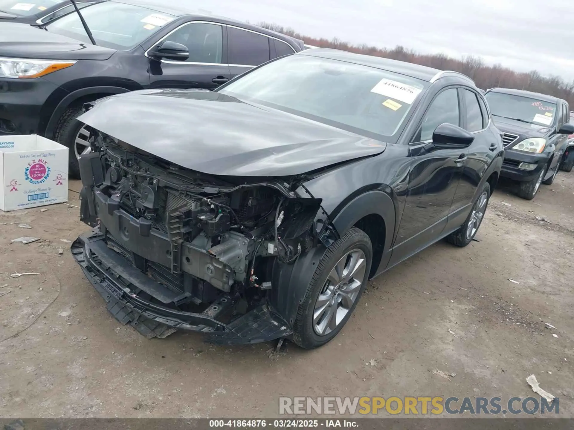2 Photograph of a damaged car 3MVDMBCMXPM553129 MAZDA CX-30 2023