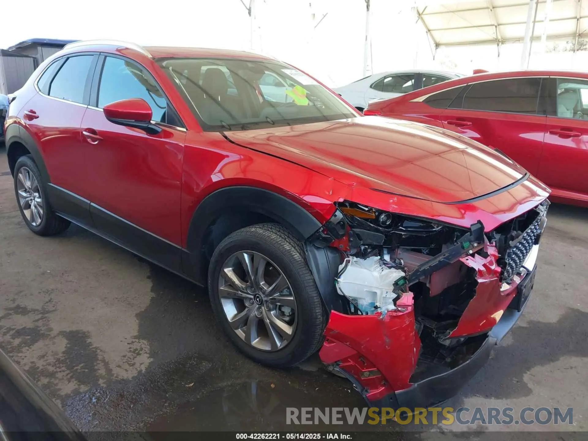 1 Photograph of a damaged car 3MVDMBCMXPM578516 MAZDA CX-30 2023