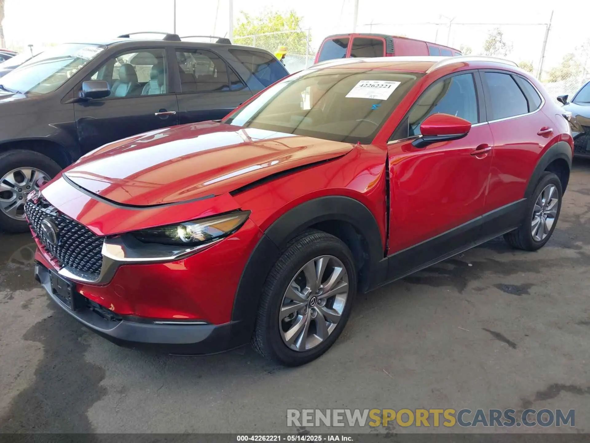 2 Photograph of a damaged car 3MVDMBCMXPM578516 MAZDA CX-30 2023
