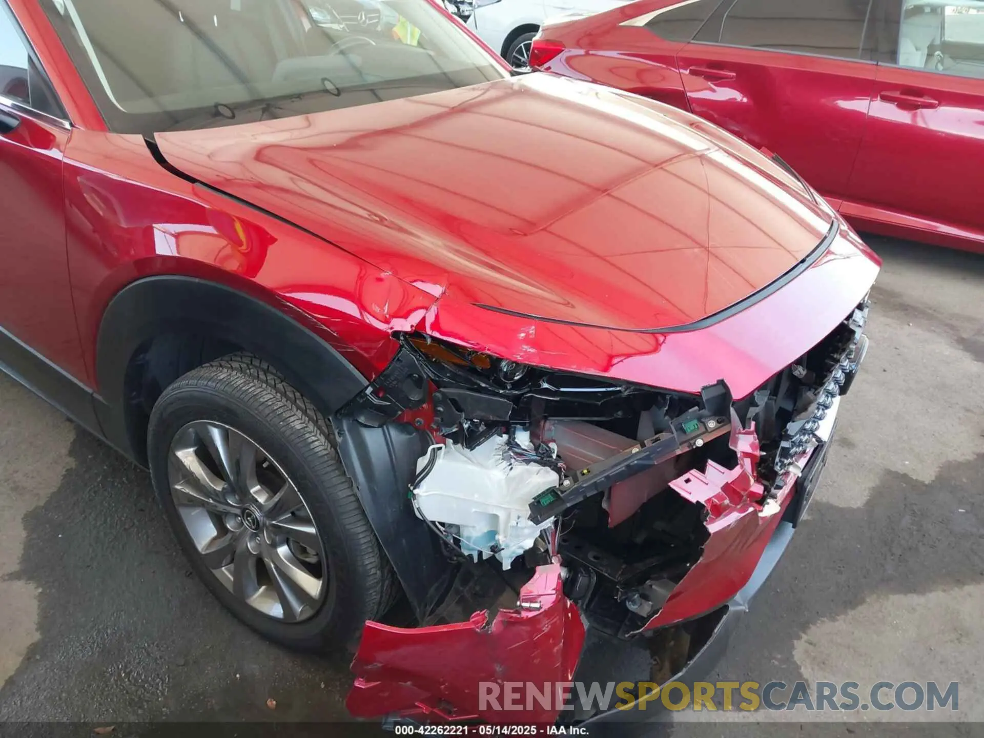 6 Photograph of a damaged car 3MVDMBCMXPM578516 MAZDA CX-30 2023