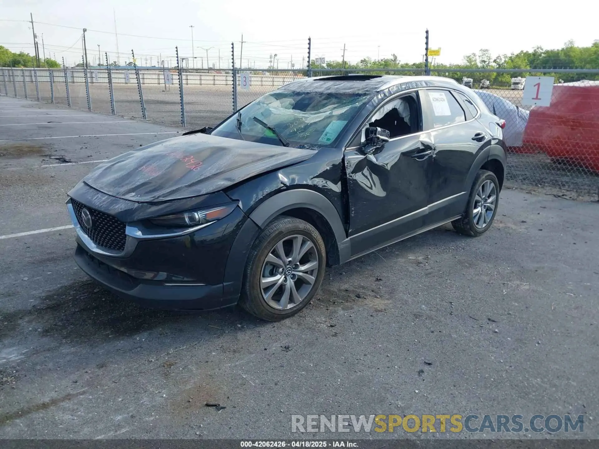 2 Photograph of a damaged car 3MVDMBDM1PM528036 MAZDA CX-30 2023
