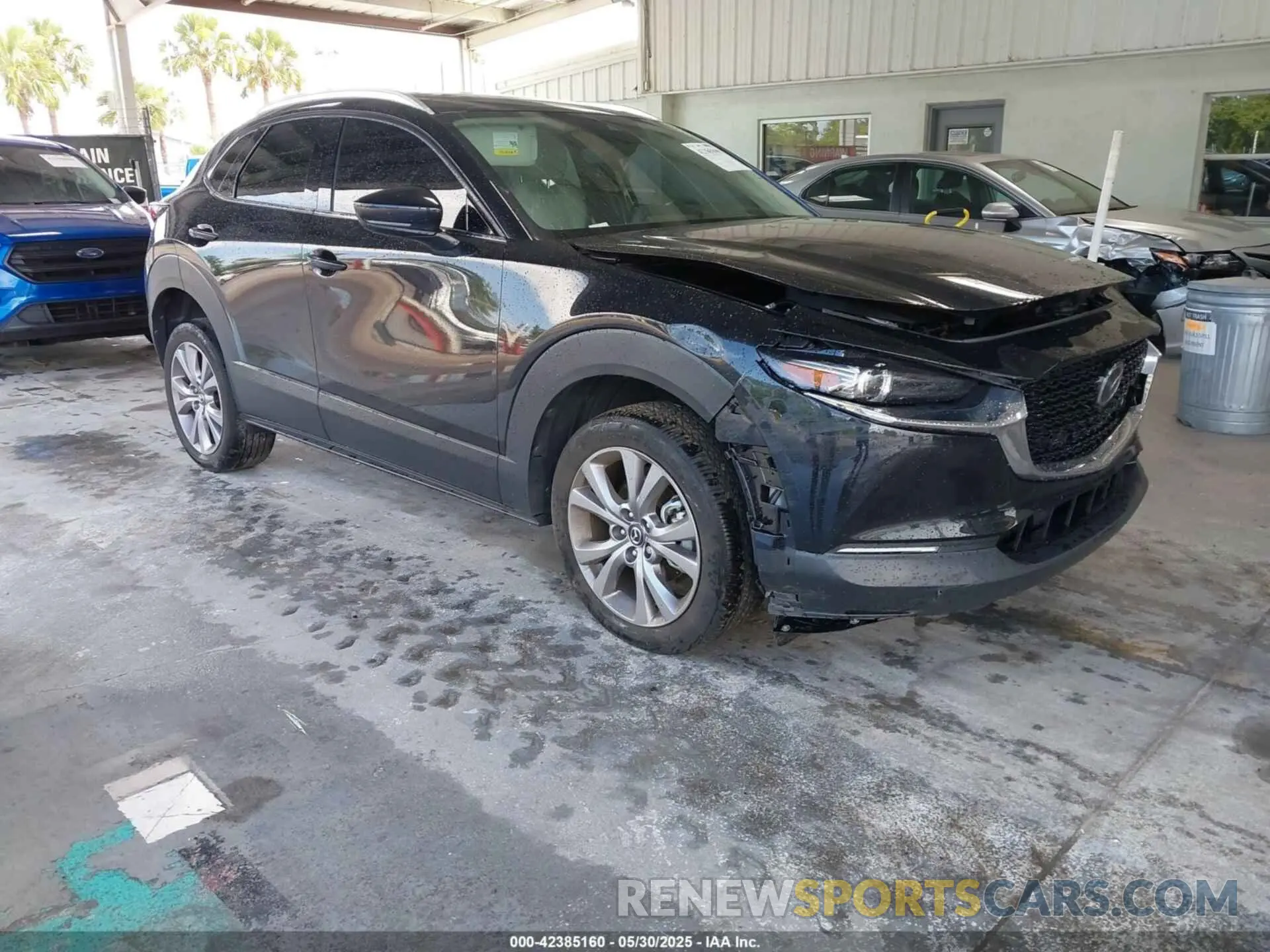 1 Photograph of a damaged car 3MVDMBDM1PM537755 MAZDA CX-30 2023