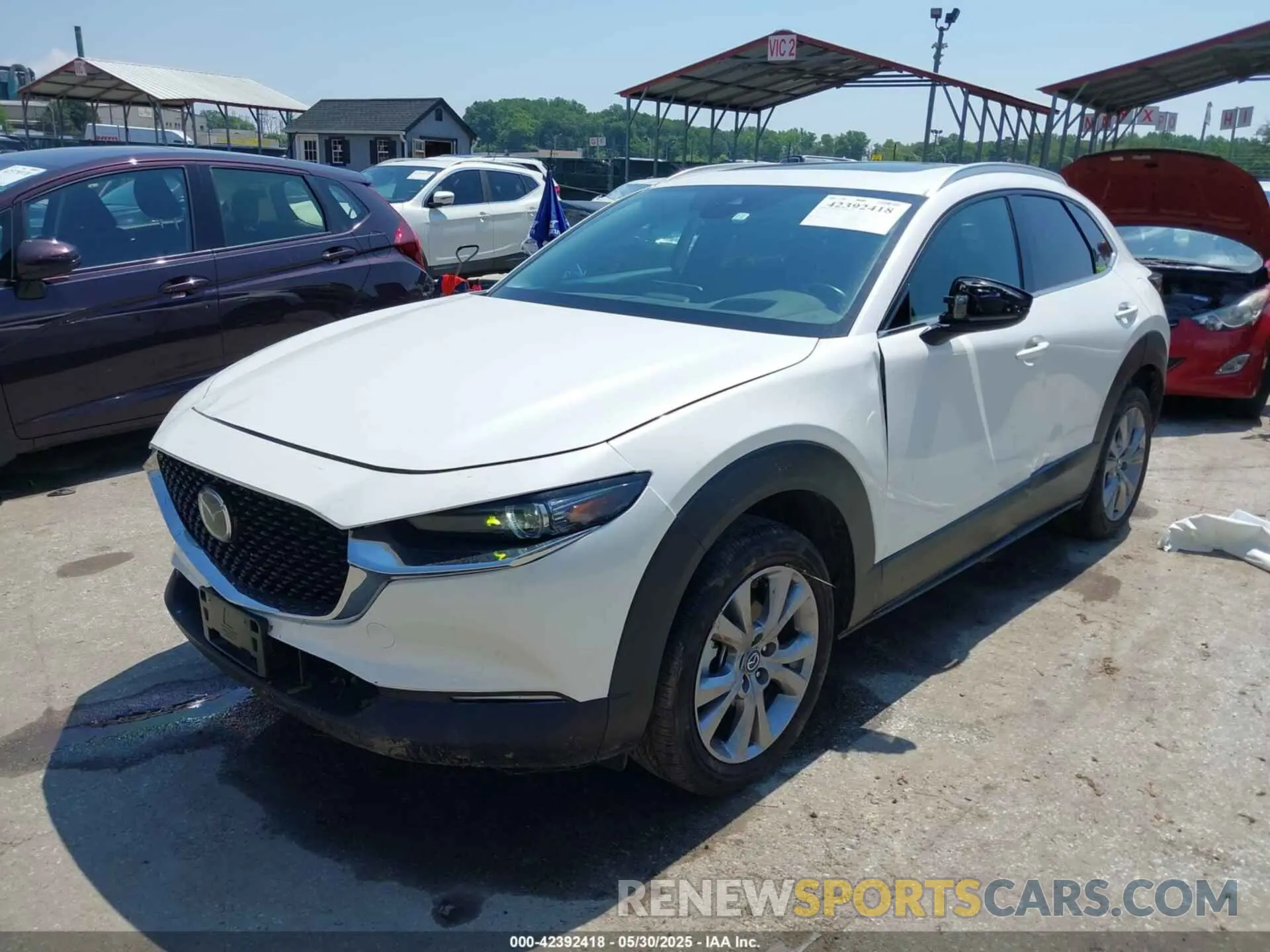2 Photograph of a damaged car 3MVDMBDM2PM521810 MAZDA CX-30 2023